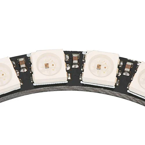Fafeicy 24-Bit WS2812 5050 RGB LED Ring Lamp Light, with Integrated Drivers 5Vdc, 7cm Inner Diameter, 8.5cm Outer Diameter (1) - Image 7