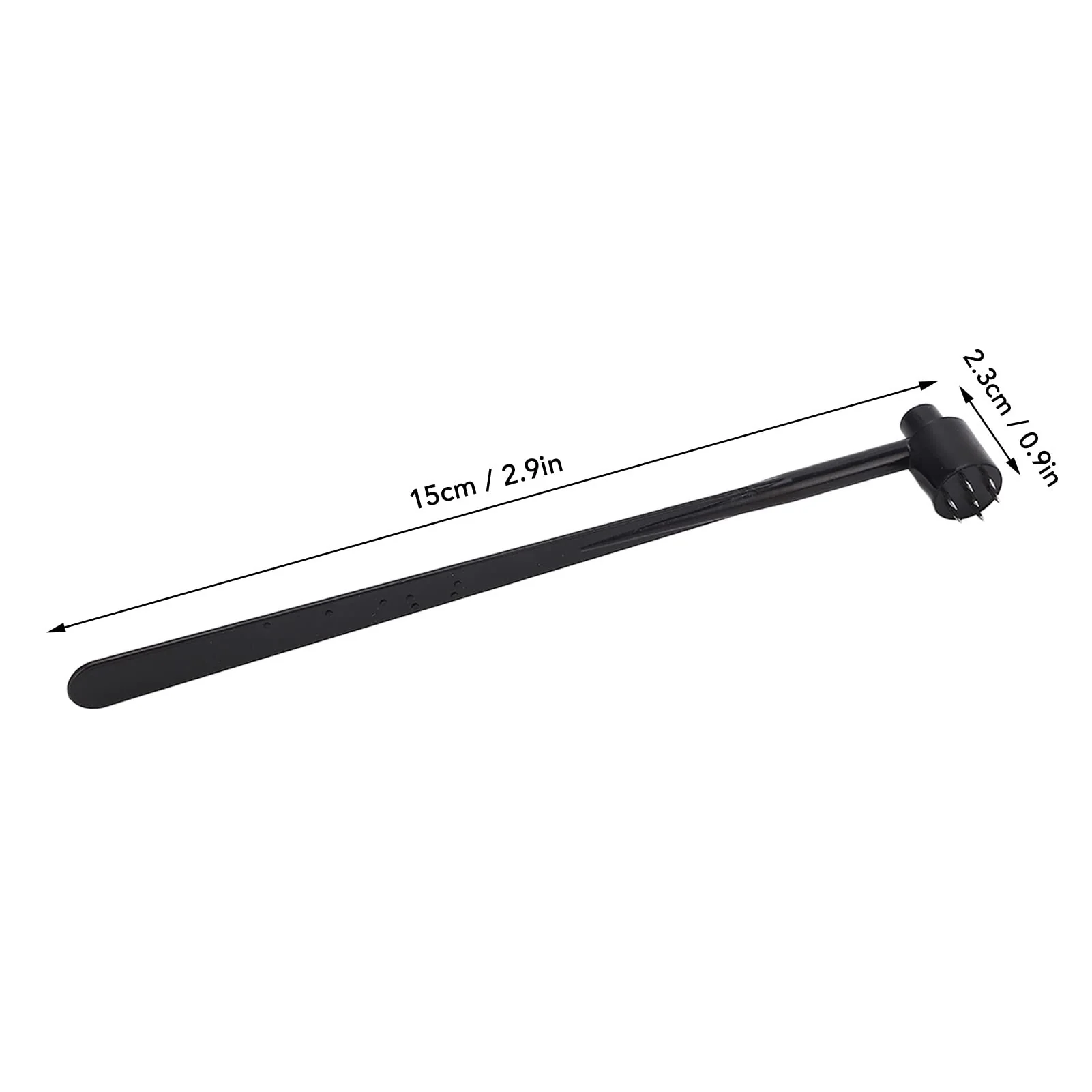 Fafeicy 5 x 7 Pin Plum Blossom Dermal Hammer, Plum Blossom Dermal Hammer for Industry, Rounded and Pointed, ABS and Stainless Steel Material - Image 2