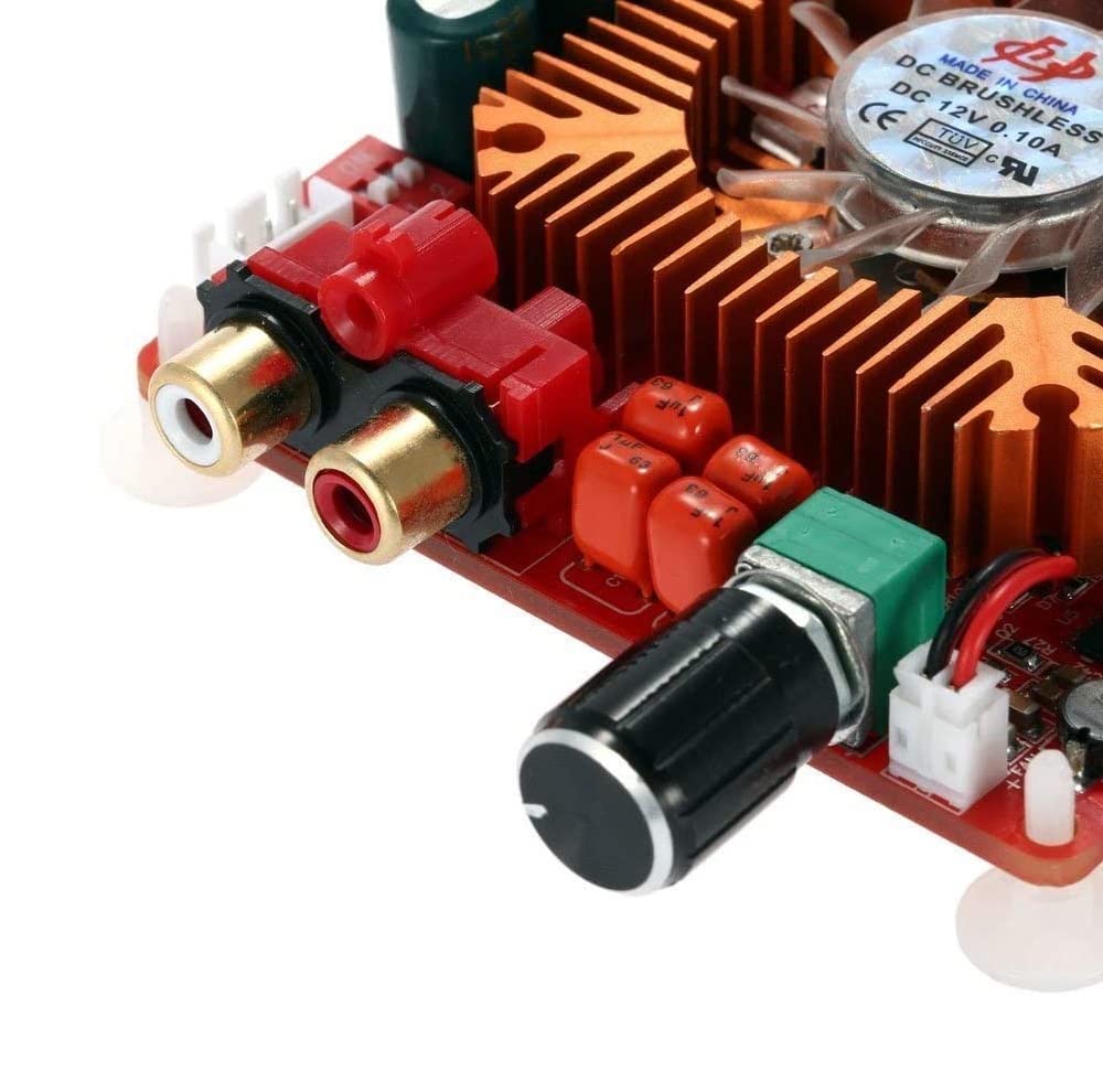 Fasizi TDA7498E 2 x 160 W Dual Channel Audio Amplifier Board, Support BTL Mode 1 x 220 W Single Channel, DC 24 V Digital Stereo Power Amp Module for Car Carrier Computer Speakers DIY - Image 5
