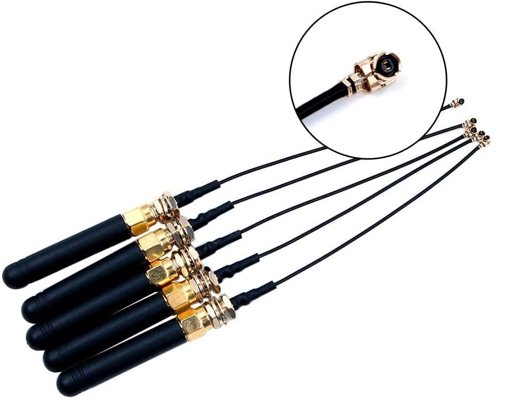 Fasizi U.FL IPEX to SMA Connector Antenna 868-915MHz for Lora Board Lora32u4 II Wifi Lora32 Pack of 5 - Image 4