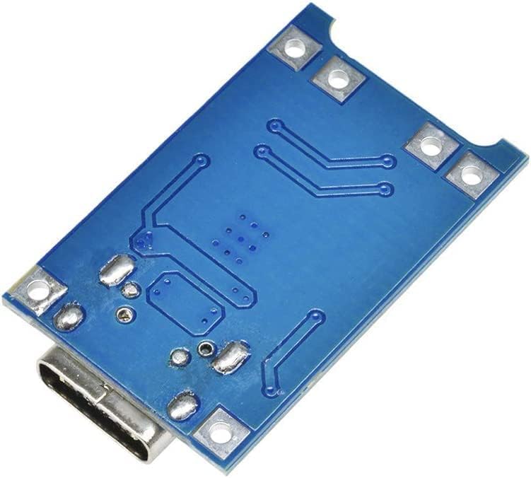 Fastsaw Pack of 25 Micro Input Interface Type-C USB 5V 1A 18650 Lithium Charger Module Charging Card with Double Protection Function - Image 4