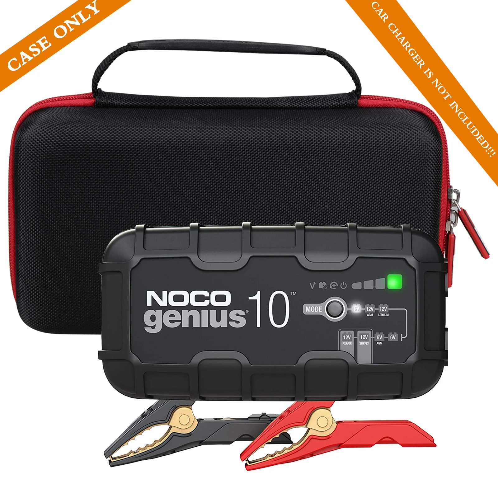 FBLFOBELI Hard Travel Case Compatible with NOCO GENIUS10, 10-Amp Fully-Automatic Smart Battery Charger (Case Only) for NOCO GENIUS10 - Image 5