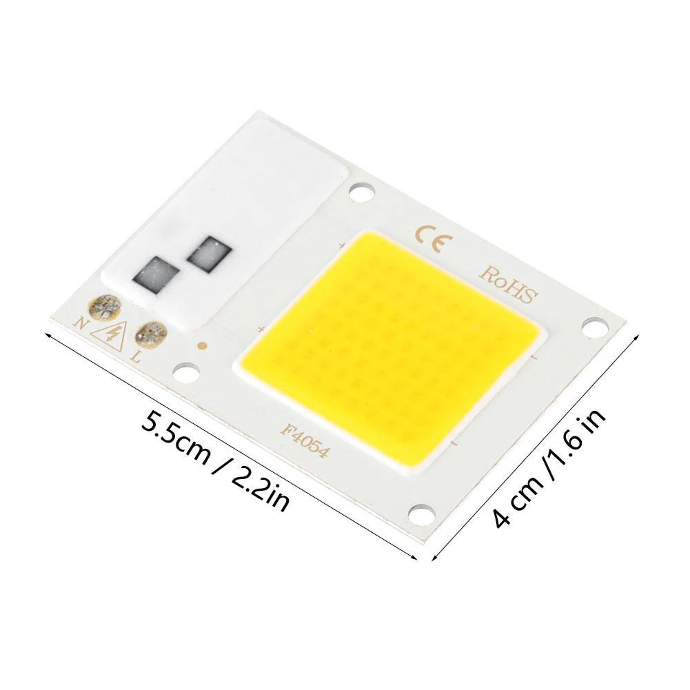 Fdit 20W 220V High Power LED Chip Warm White Energy Saving Chip High Voltage COB LED Chip Light Source Accessories - Image 2