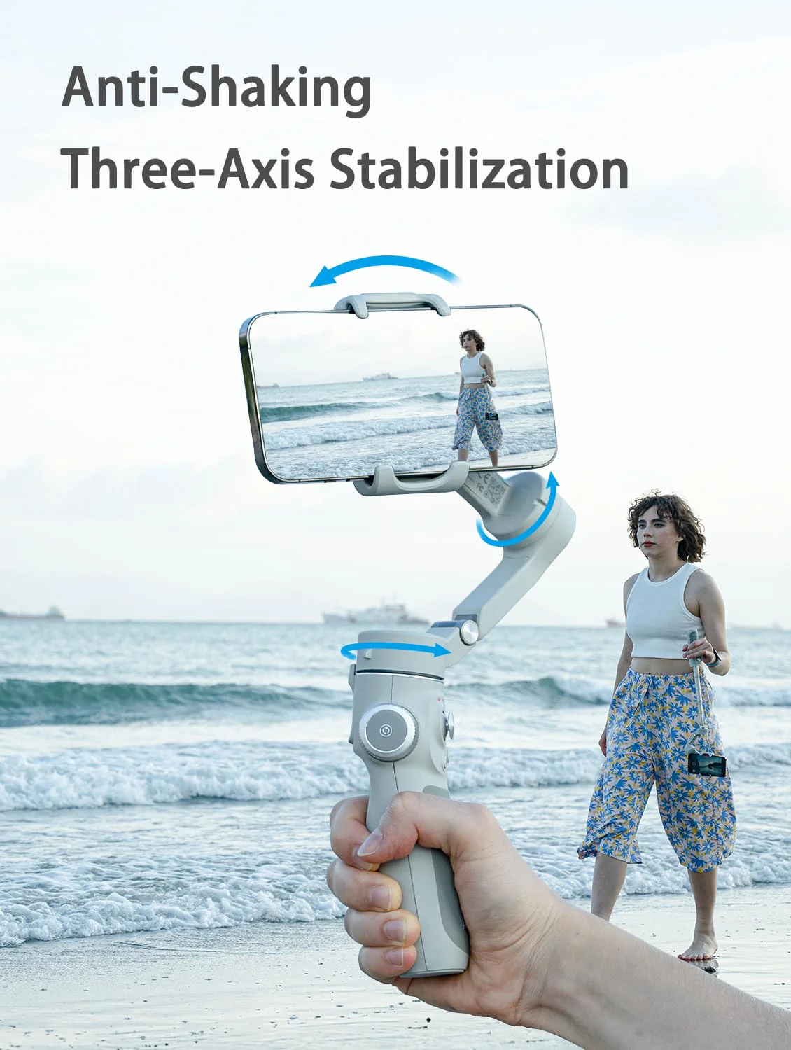 FeiyuTech VB4SE Mobile Gimbal 3-Axis Smartphone Stabilizer,Foldable Phone Gimbal fits iPhone 15/14/13 Samsung Huawei MI Android Cellphone,4.0 AI Tracking,YouTube TikTok IG,Max 260g-Vimble 4SE Feiyu VB 4 SE - Image 4