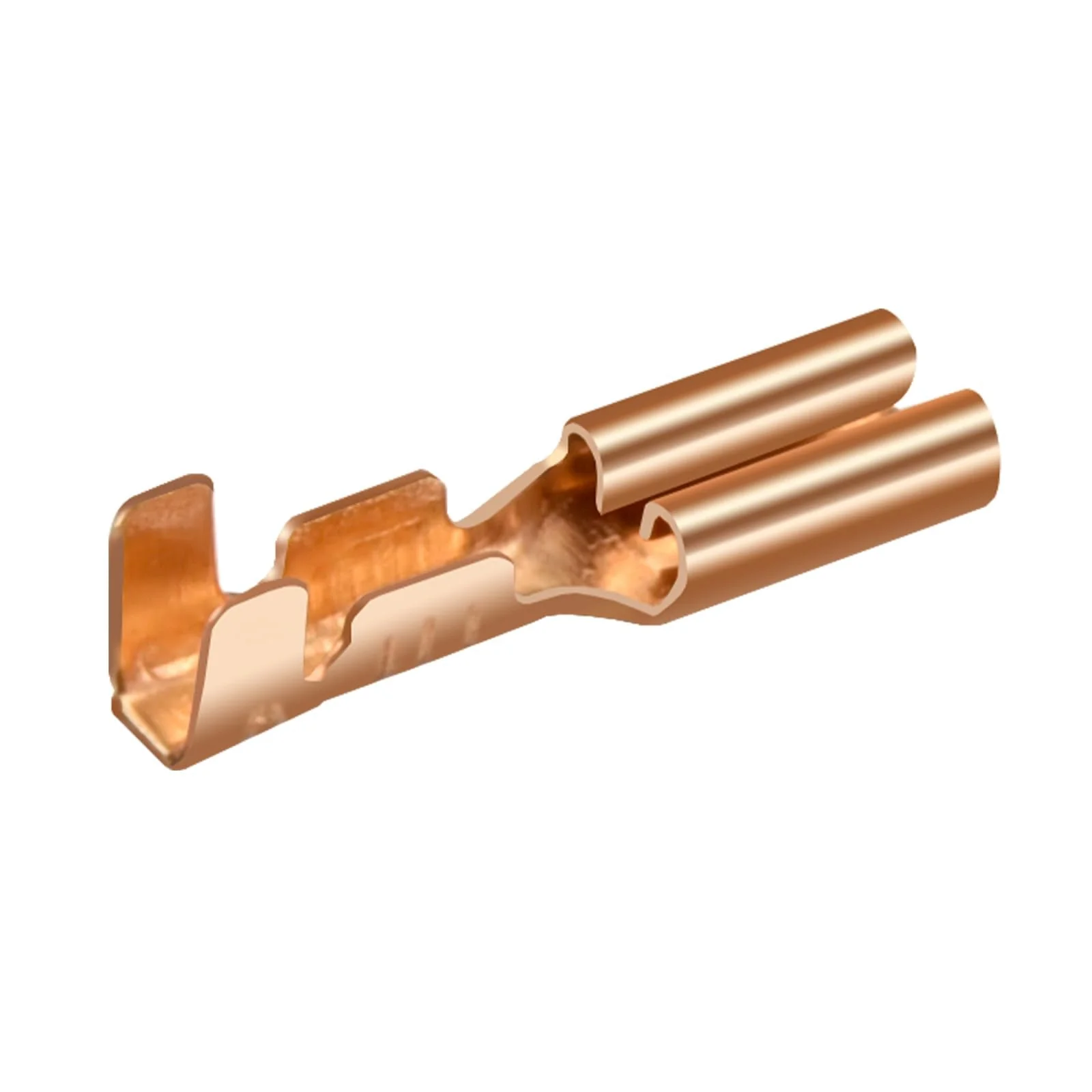 Female Spade Quick Splice Crimp Terminals, 2.8mm Crimp Connector, Non Insulated, 100 pcs - Image 7