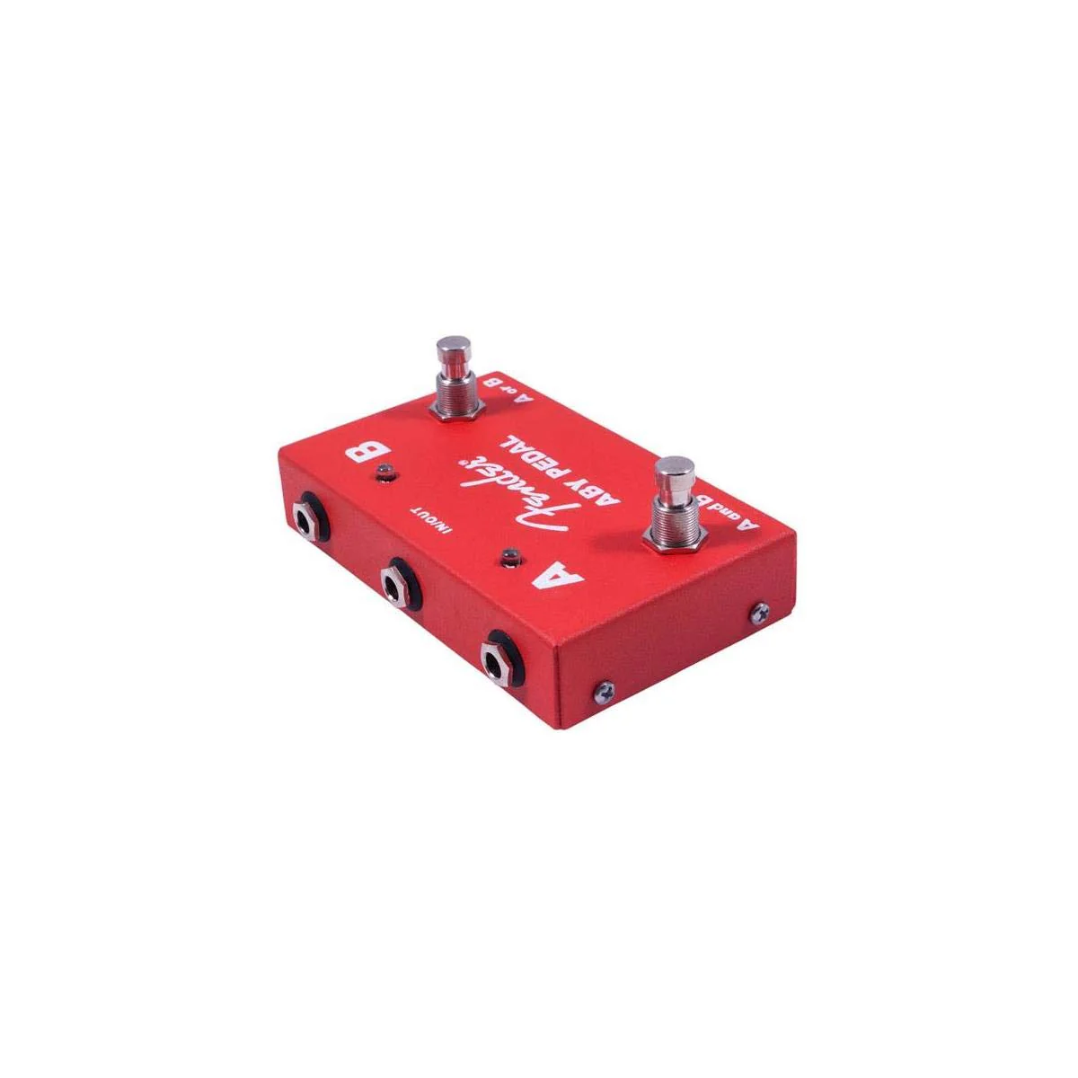 Fender ABY Pedal Footswitch, Red - Image 2