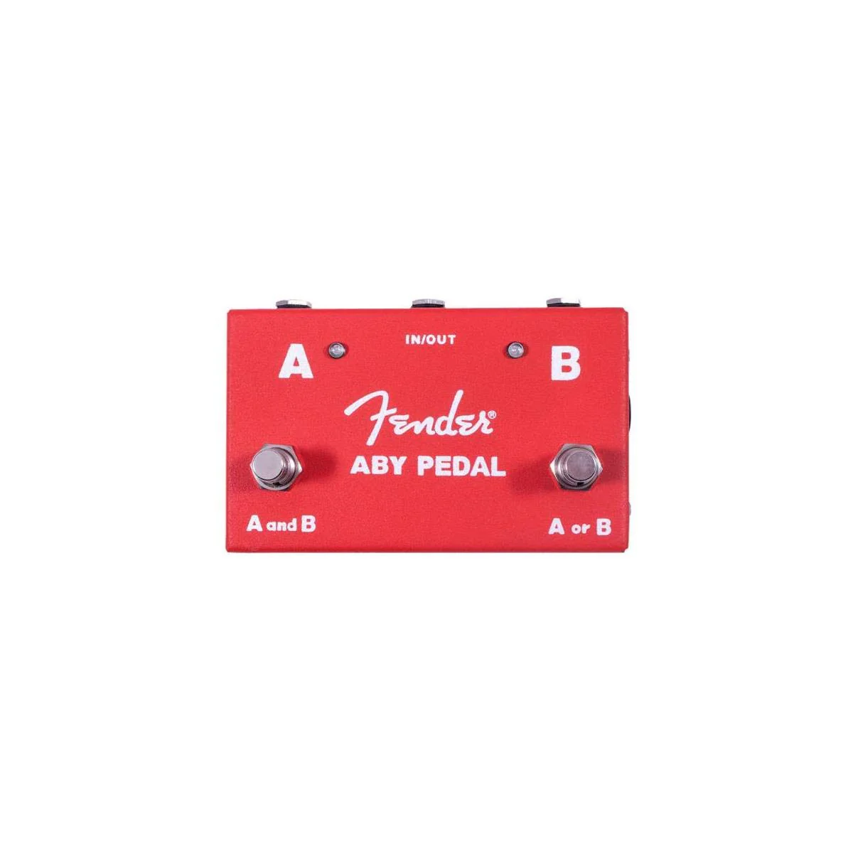 Fender ABY Pedal Footswitch, Red - Image 4