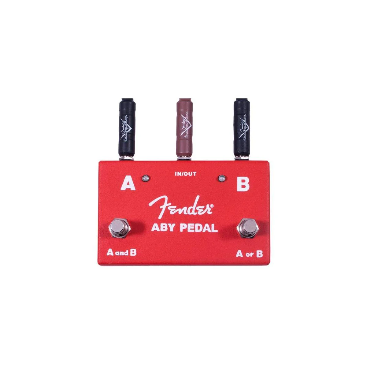 Fender ABY Pedal Footswitch, Red - Image 8
