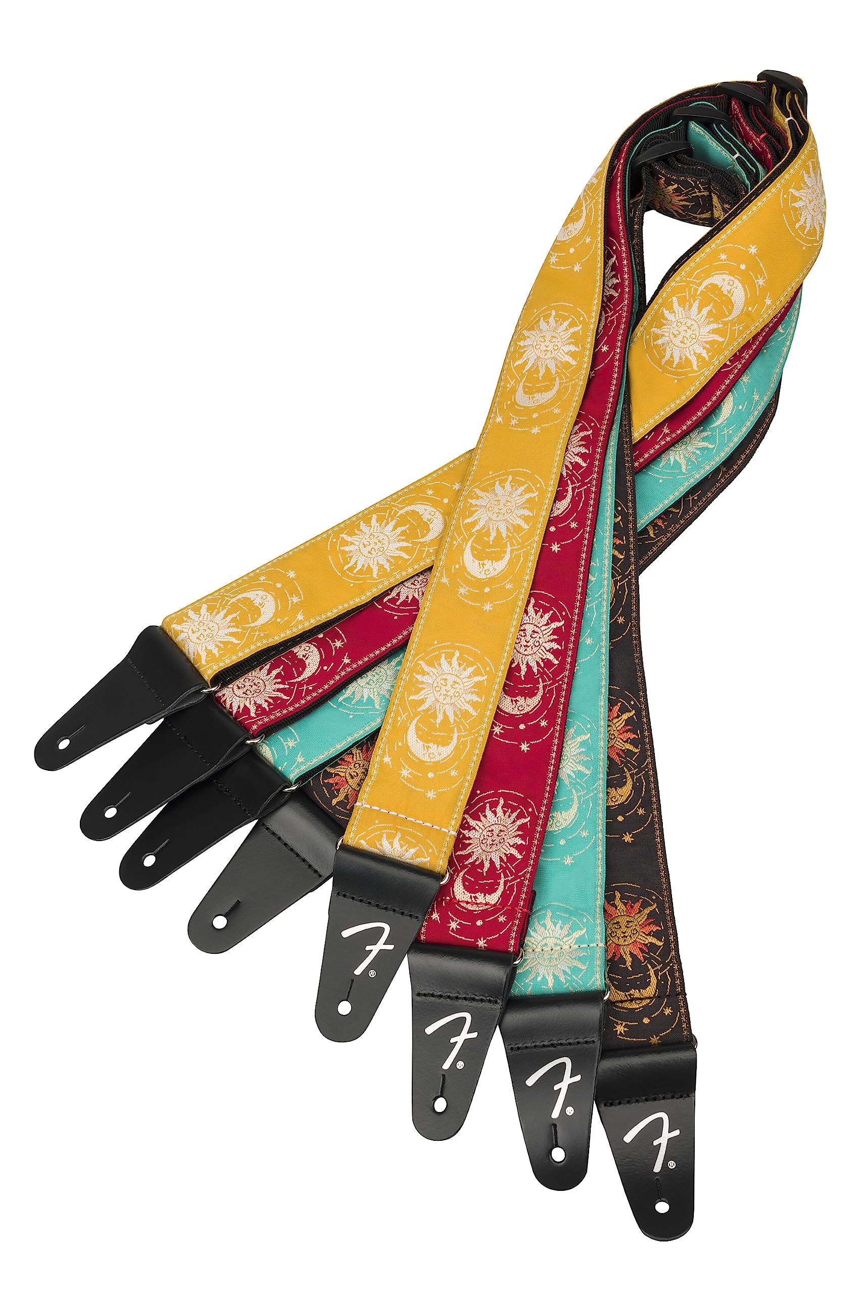 Fender American Vintage II Sun Strap, Stocking Stuffers, Guitar Accessories, Sunburst - Image 3