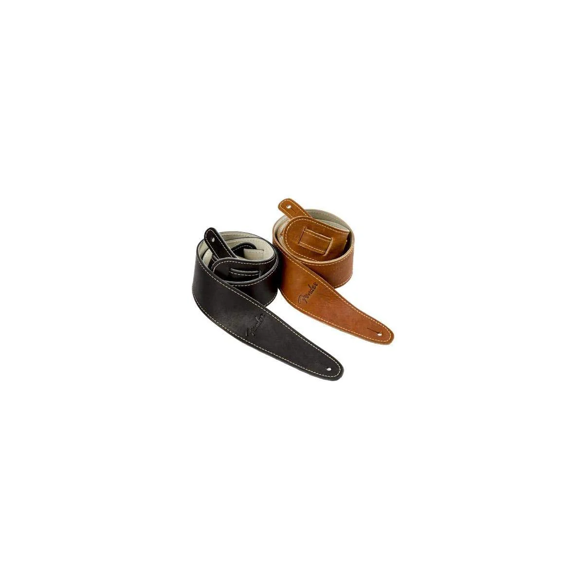 Fender Ball Glove Leather Guitar Strap, Stocking Stuffers, Guitar Accessories, 2.5in, Black - Image 5