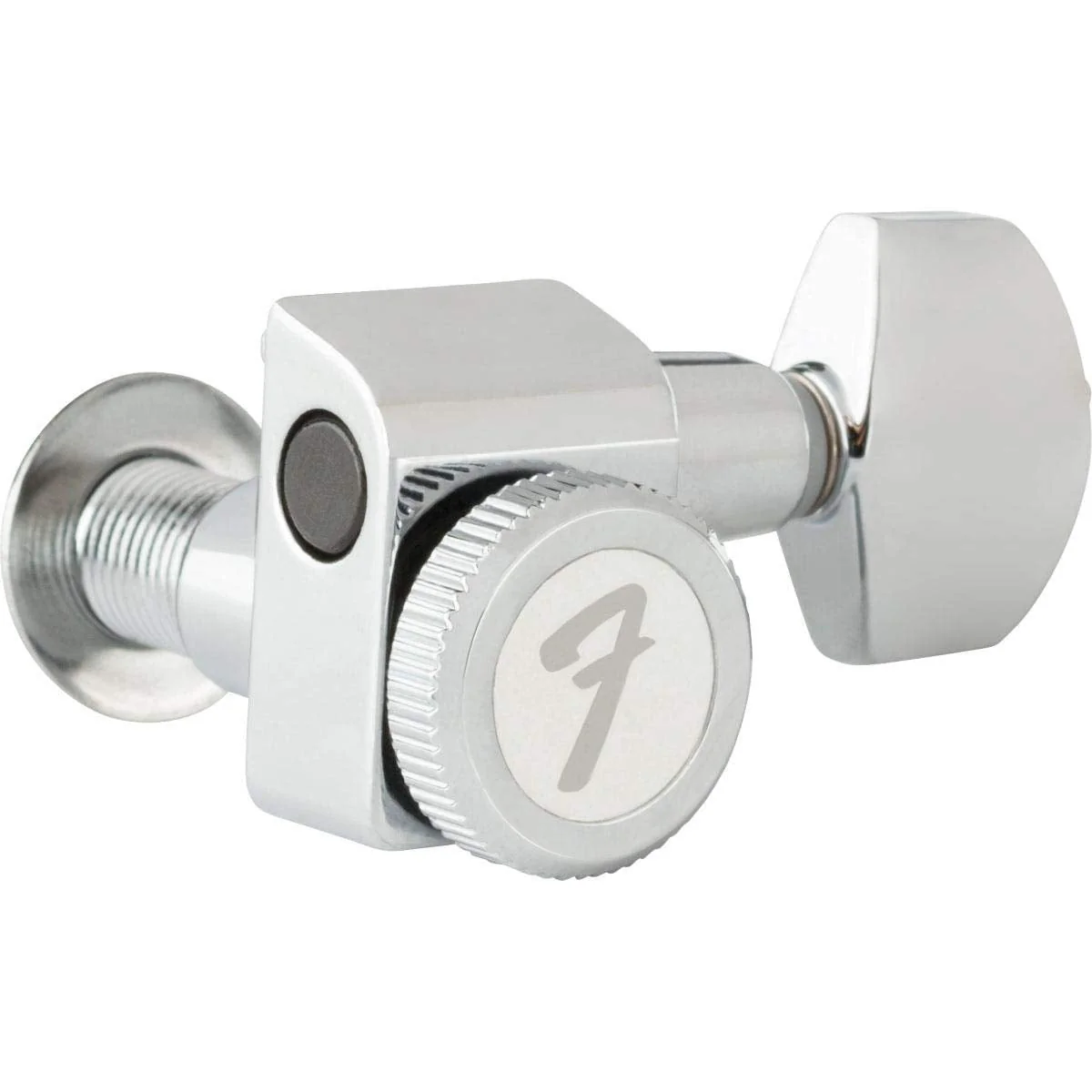 Fender Deluxe Locking All Short Post Guitar Tuners, Chrome - Image 2