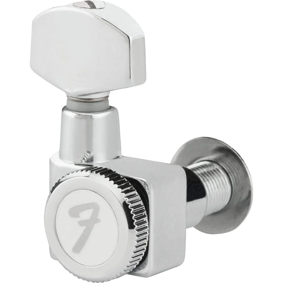Fender Deluxe Locking All Short Post Guitar Tuners, Chrome - Image 4