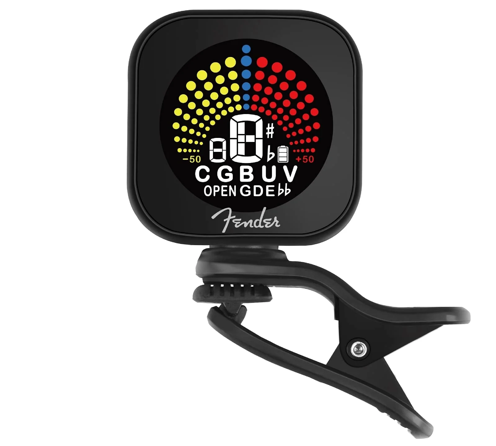 Fender Flash 2.0 Rechargeable Tuner, Black - Image 2