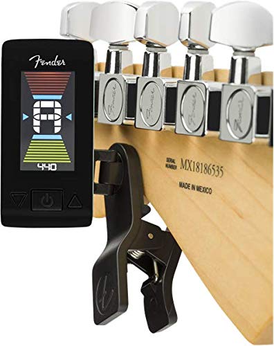 Fender Original Tuner, Stocking Stuffers, Guitar Accessories, Daphne Blue Black - Image 6
