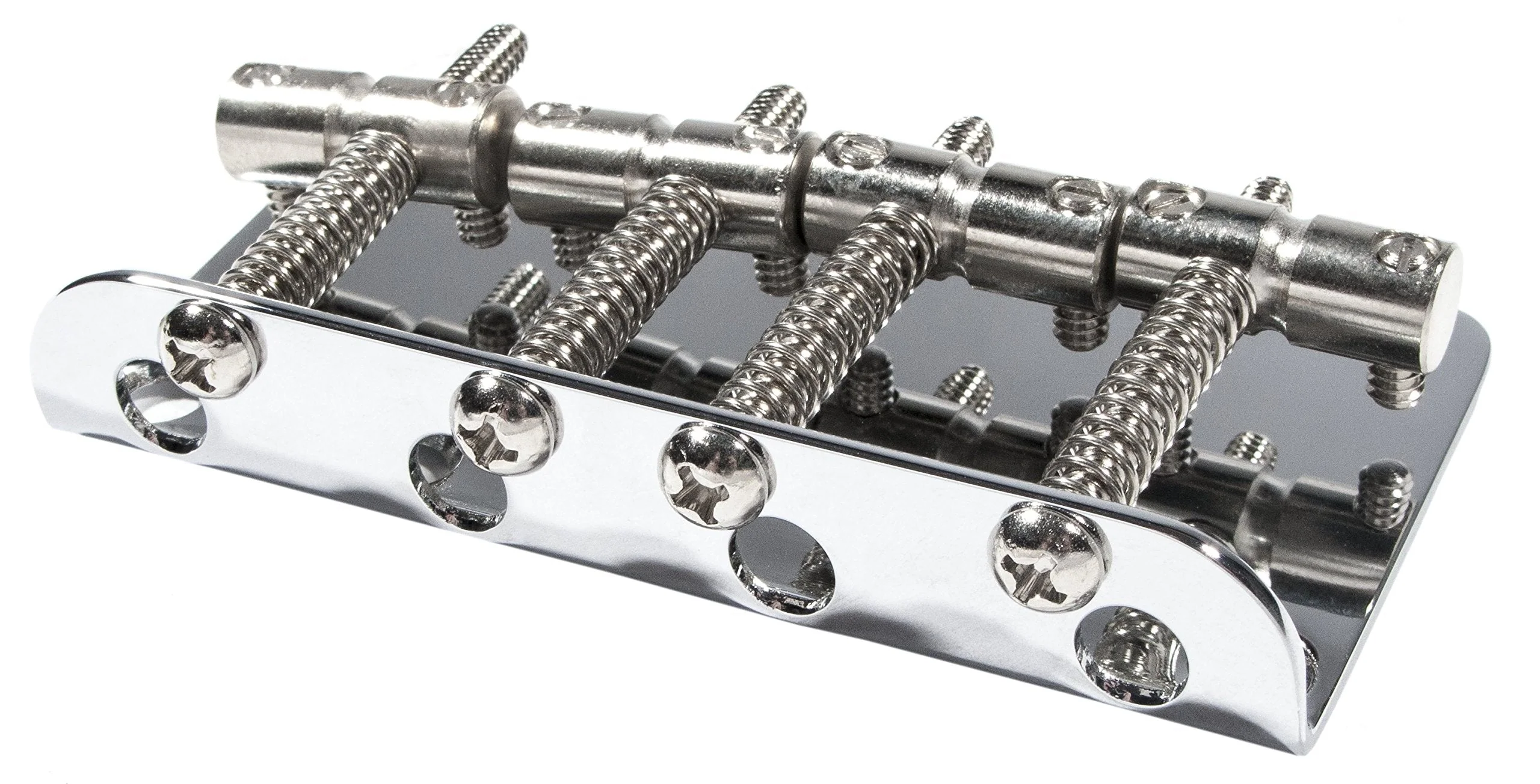 Fender Pure Vintage Pure 70s Jazz Bass Bridge Assembly - Image 3