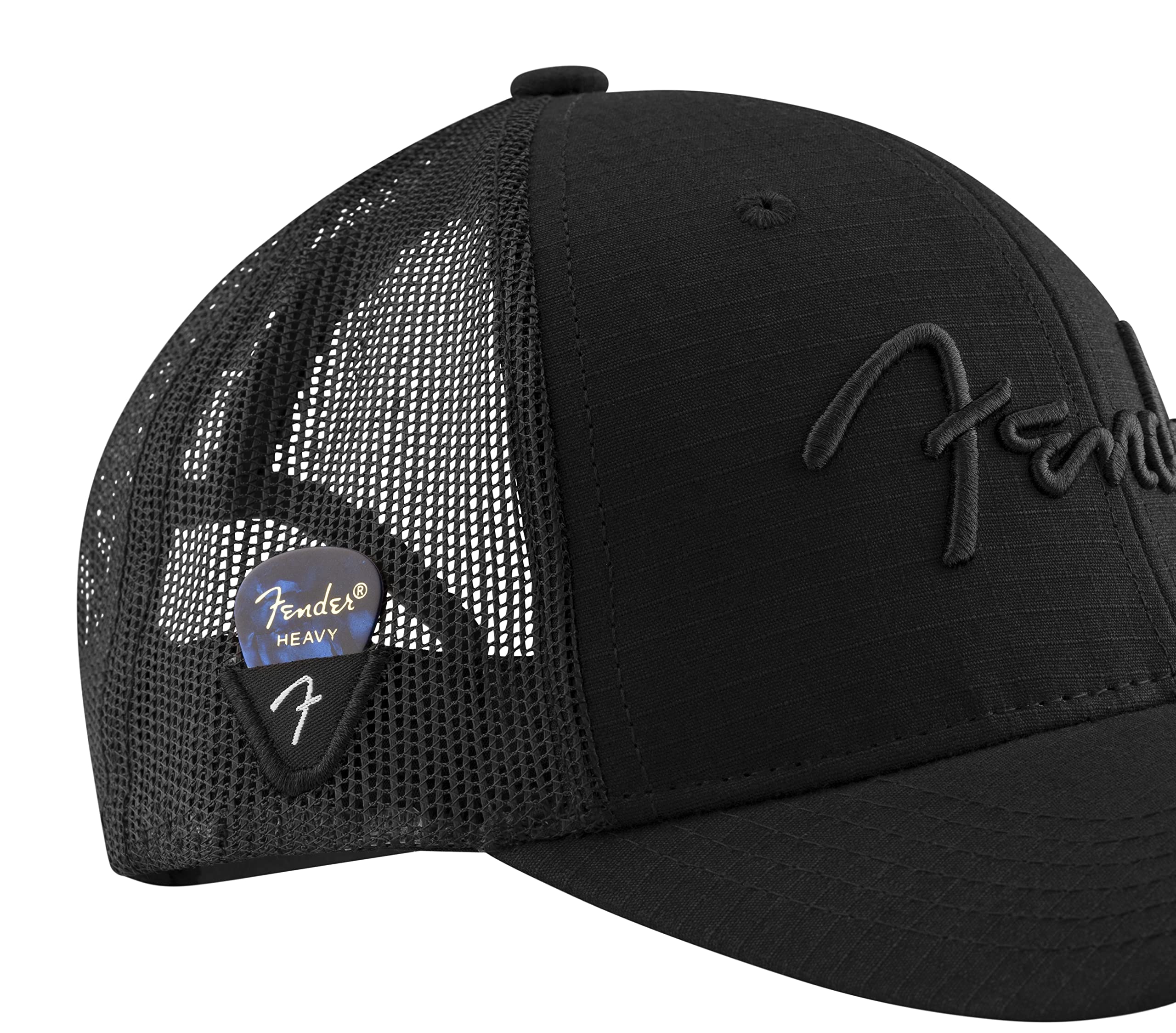 Fender Snap Back Pick Holder Cap Black - Image 2