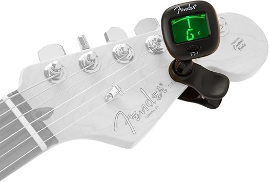 FenderMusical FT-1 Professional Clip-On Chromatic Tuner, Green Display - Image 2