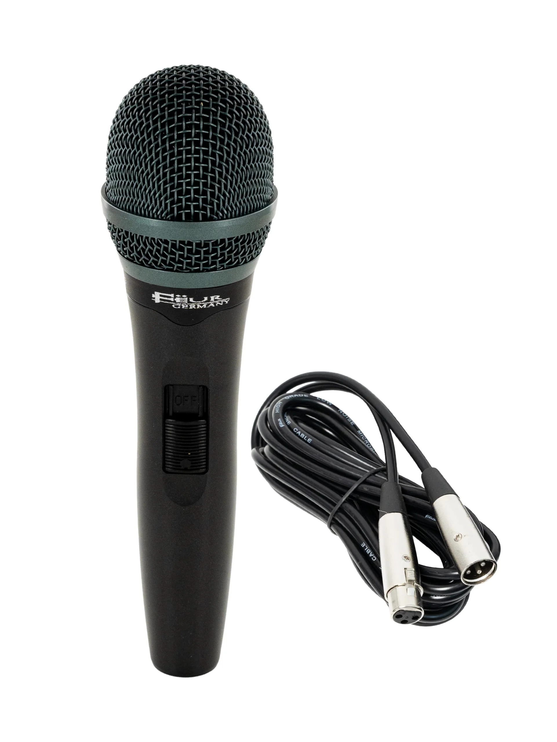 FEUR Professional Microphone Cardioid Dynamic Unidirectional Vocal (FU-603) FU-603 - Image 2