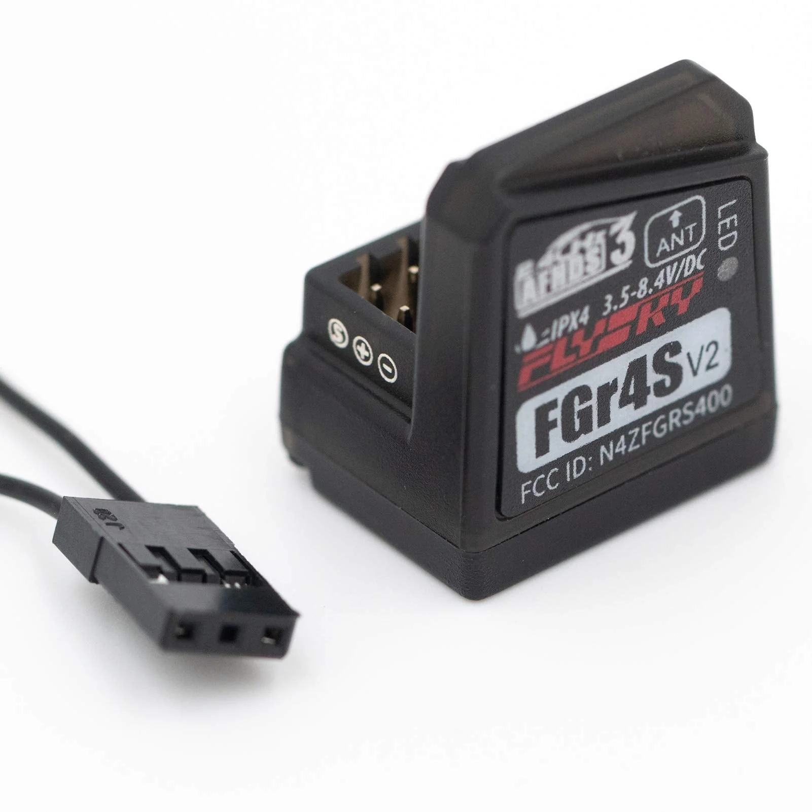 FGR4S V2 Receiver 2pcs AFHDS 3 Built-in Single-Antenna Bidirectional PWM/PPM/IBUS Output Receiver for NB4 PL18 Remote Control Transmitter - Image 2