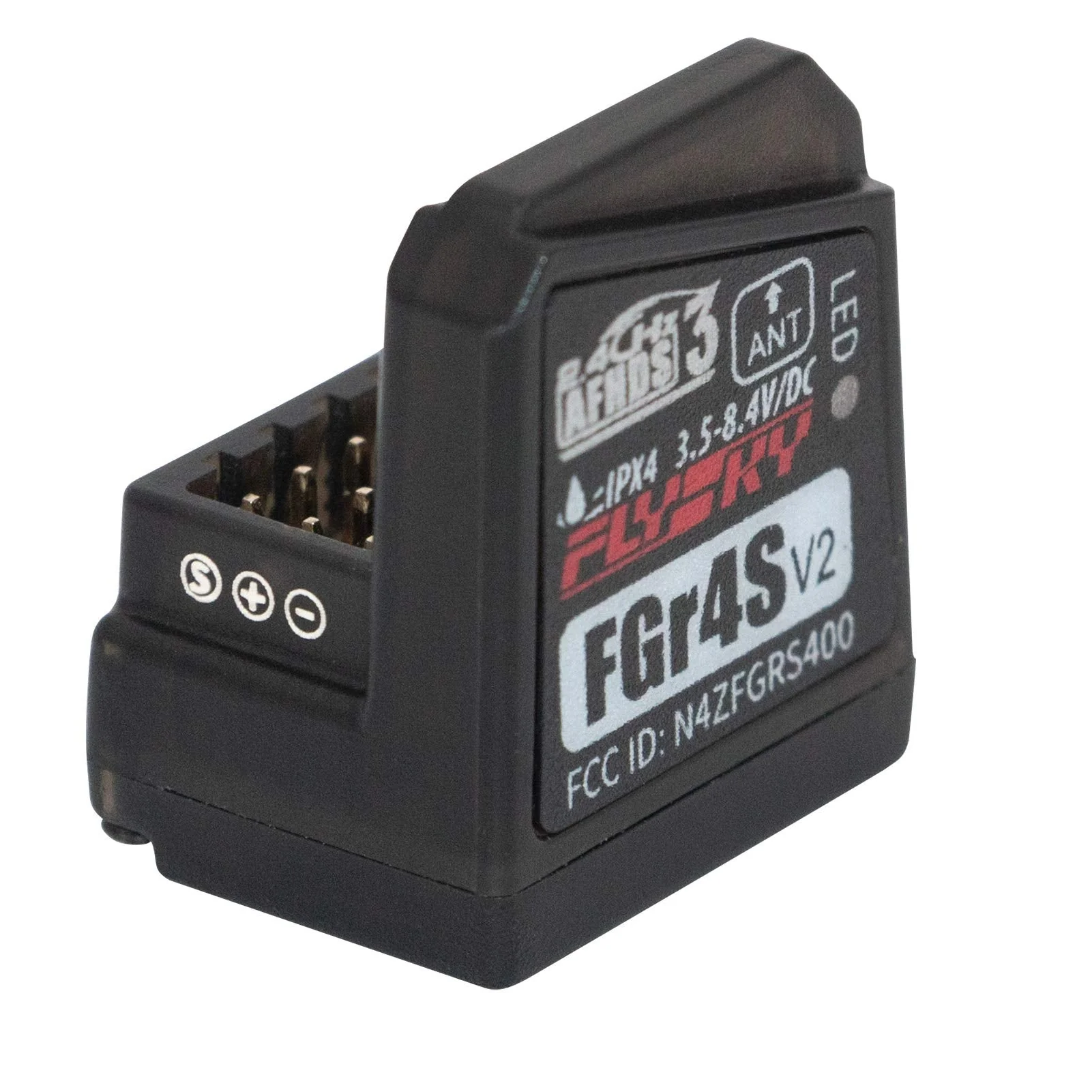 FGR4S V2 Receiver 2pcs AFHDS 3 Built-in Single-Antenna Bidirectional PWM/PPM/IBUS Output Receiver for NB4 PL18 Remote Control Transmitter - Image 8