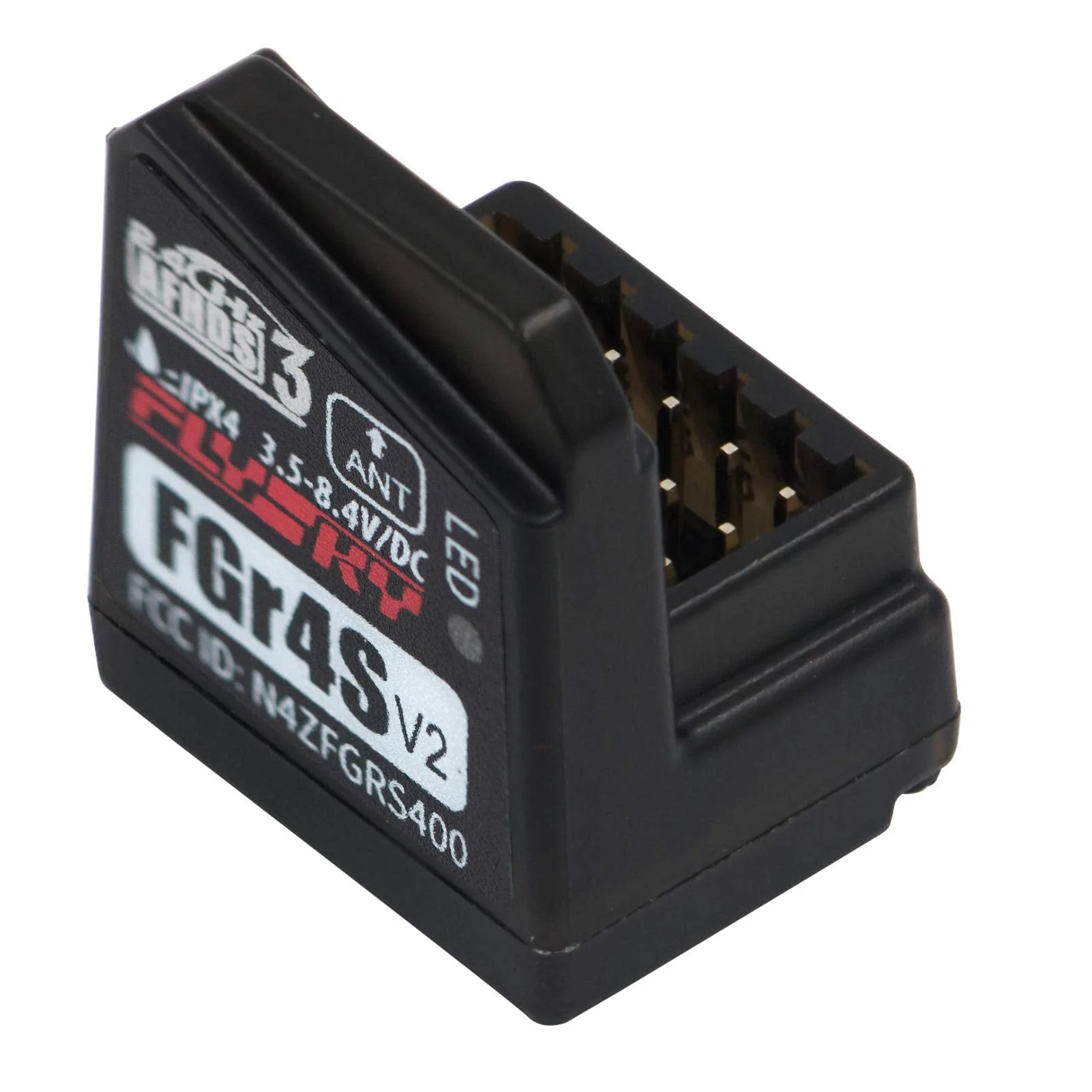 FGR4S V2 Receiver 2pcs AFHDS 3 Built-in Single-Antenna Bidirectional PWM/PPM/IBUS Output Receiver for NB4 PL18 Remote Control Transmitter - Image 9