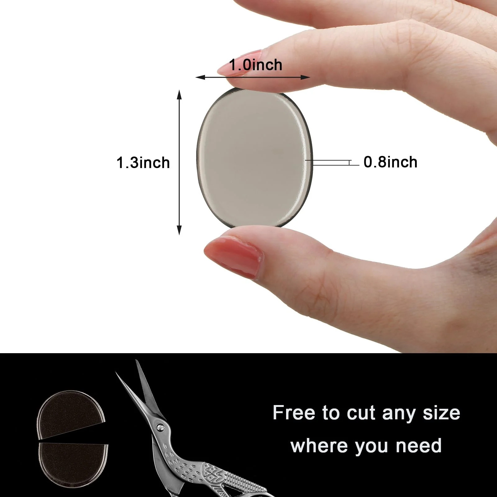 Fiada 30 Pieces Drum Dampeners Gels Silicone Gel Pads Soft Drum Dampeners for Drums Cymbals Tone Control (Coffee) Coffee - Image 3