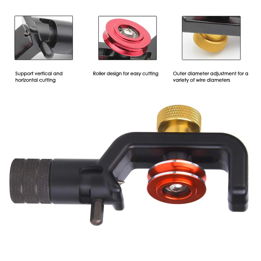 Fiber Optic Cable Cutter 4-10MM Vertical Horizontal Wire Sleeve Stripping Knife Cable Cutter Stripping Tool - Image 3