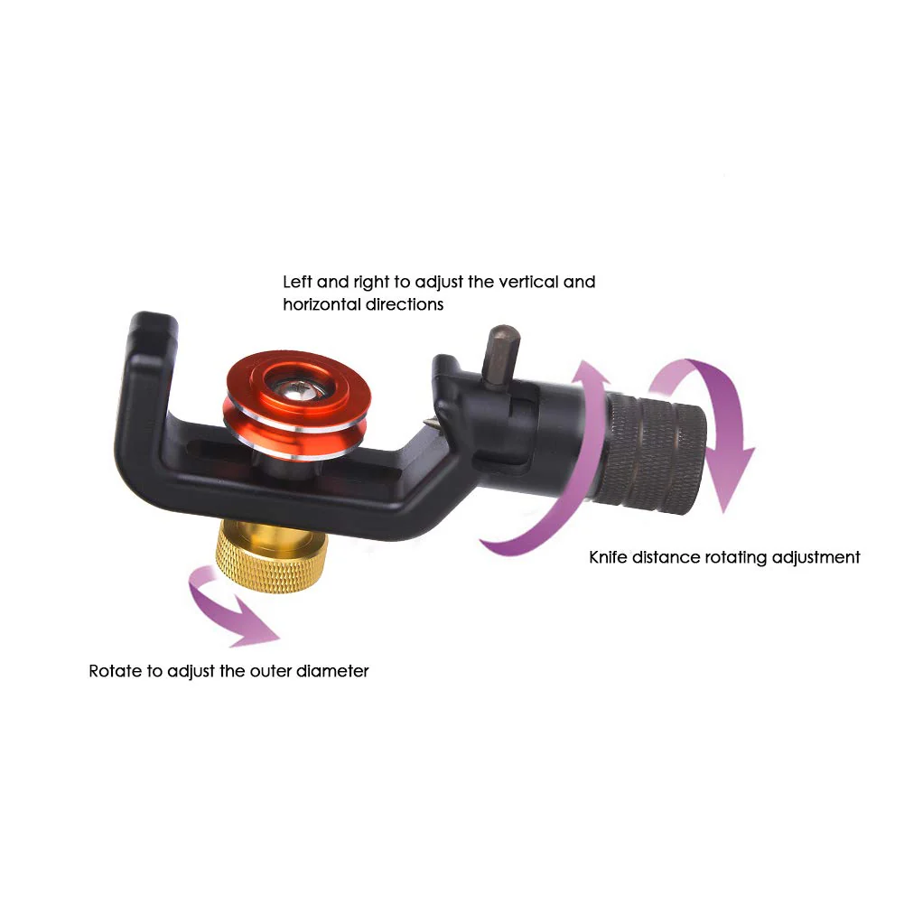 Fiber Optic Cable Cutter 4-10MM Vertical Horizontal Wire Sleeve Stripping Knife Cable Cutter Stripping Tool - Image 4
