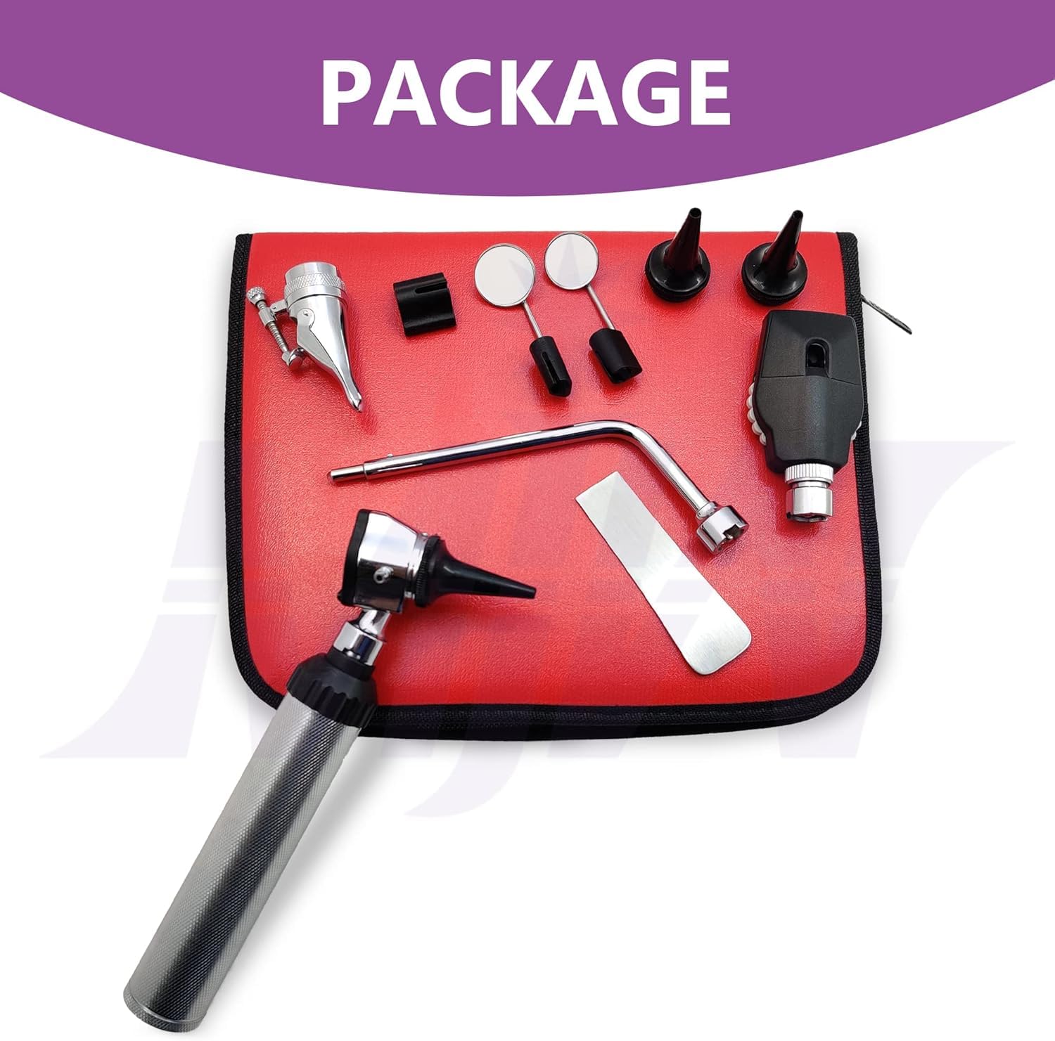 Fiber Optic Otoscope Set for Adults Kids Otoscope Ear Healthy Tool for Nurses Adults Kids Baby Elderly Pets Animals Veterinary Otoscope - Image 2
