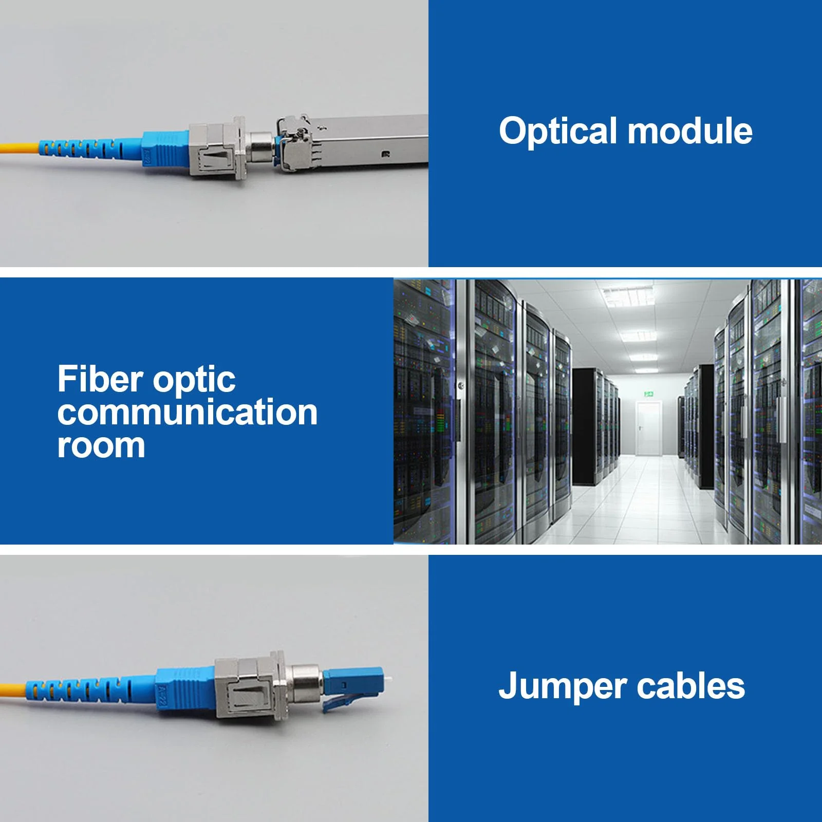 Fibre Optic Adapter SC/APC Female to LC/APC Male Singlemode, LC to SC Adapter for Durable and Fast Fibre Optic Coupling Low Loss (SC/APC-LC/APC) - Image 6