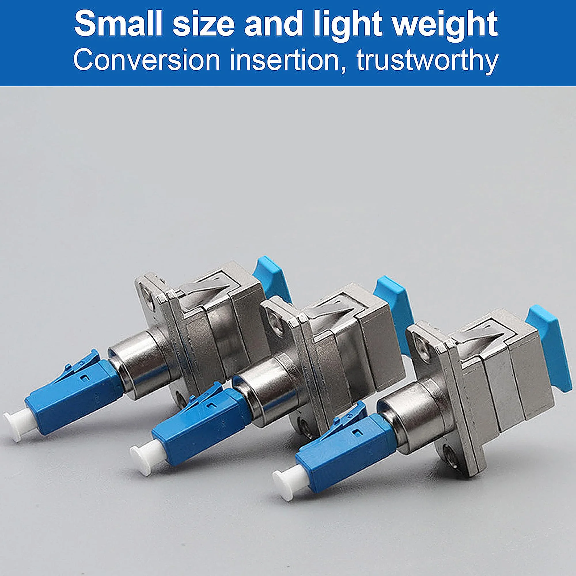 Fibre Optic Adapter SC/APC Female to LC/APC Male Singlemode, LC to SC Adapter for Durable and Fast Fibre Optic Coupling Low Loss (SC/APC-LC/APC) - Image 7