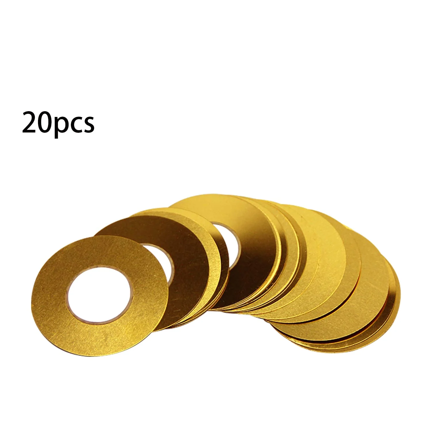 Fielect 20Pcs Piezo Discs 50mm Acoustic Pickup Transducer Ceramic Trigger Buzzer Drum Guitar - Image 5