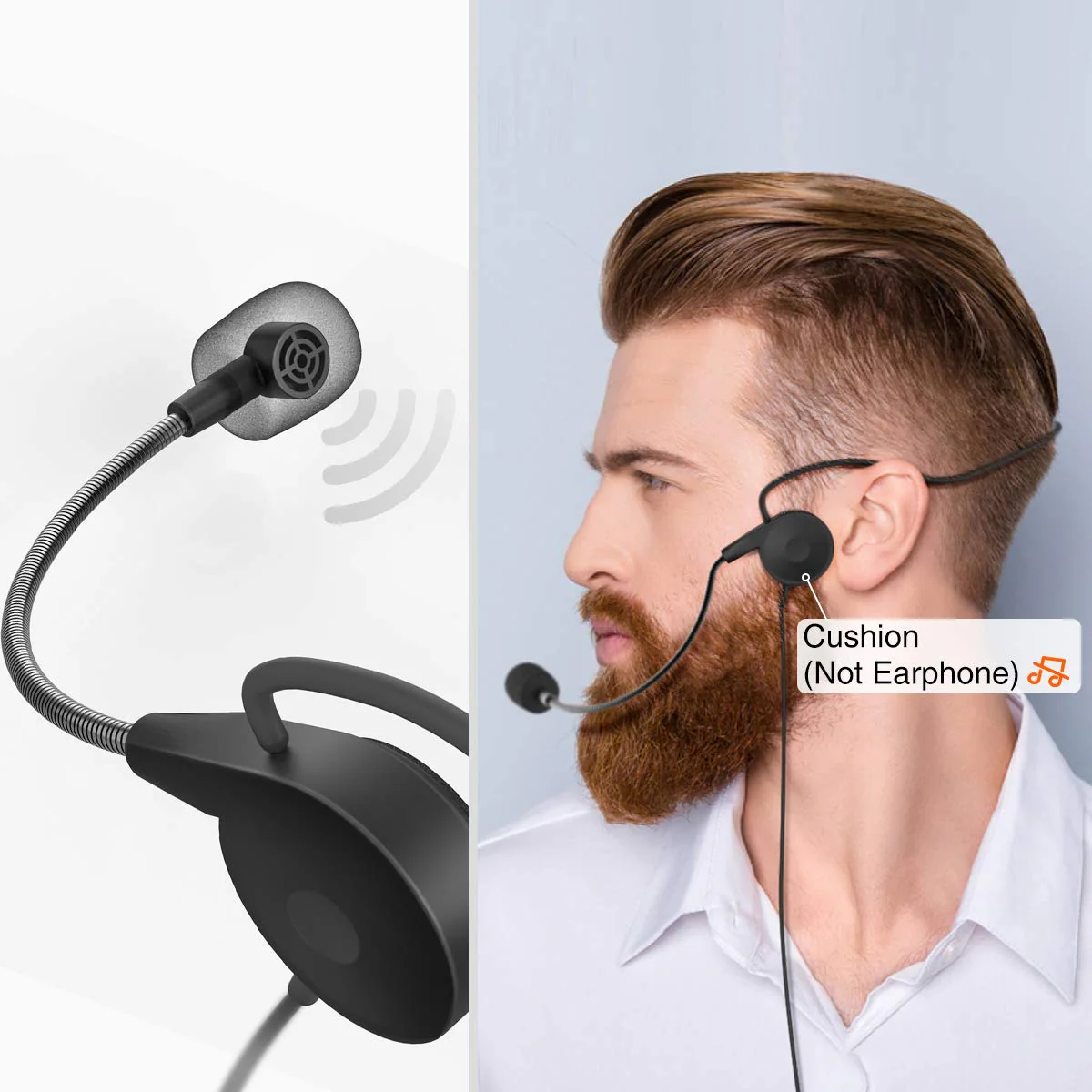 FIFINE Wireless Microphone System, Wireless Microphone set with Headset and Lavalier Lapel Mics, Beltpack Transmitter and Receiver,Ideal for Teaching, Preaching and Public Speaking Applications-K037B - Image 9
