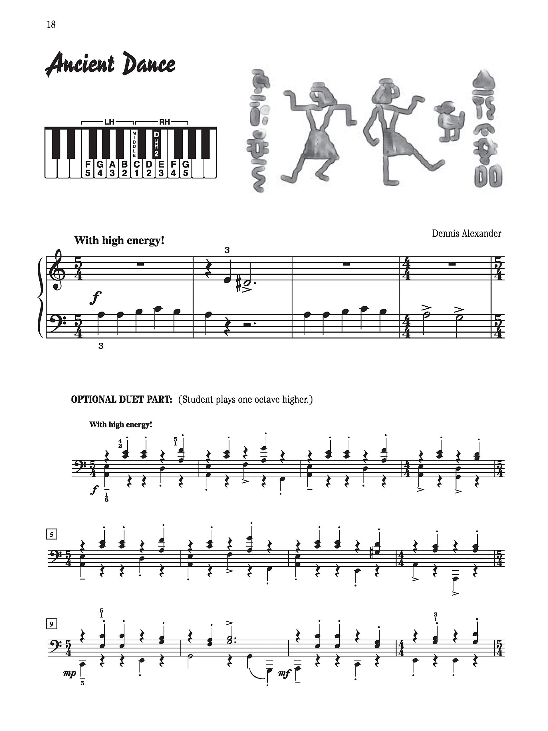 Finger Paintings, Bk 1: 11 Colorful Early Elementary Piano Solos with Optional Teacher Accompaniments - Image 5