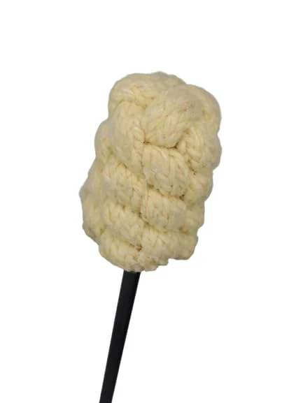 Fire Eating Torch – 2 Inch Woven Kevlar MoonBlaze Head – 17 Inches Long – Sold Individually – Fire Breathing, Spitting, Blower, Circus, Flow, Dance Prop – For Festivals & Performances – By FIRE MECCA Large - Image 5