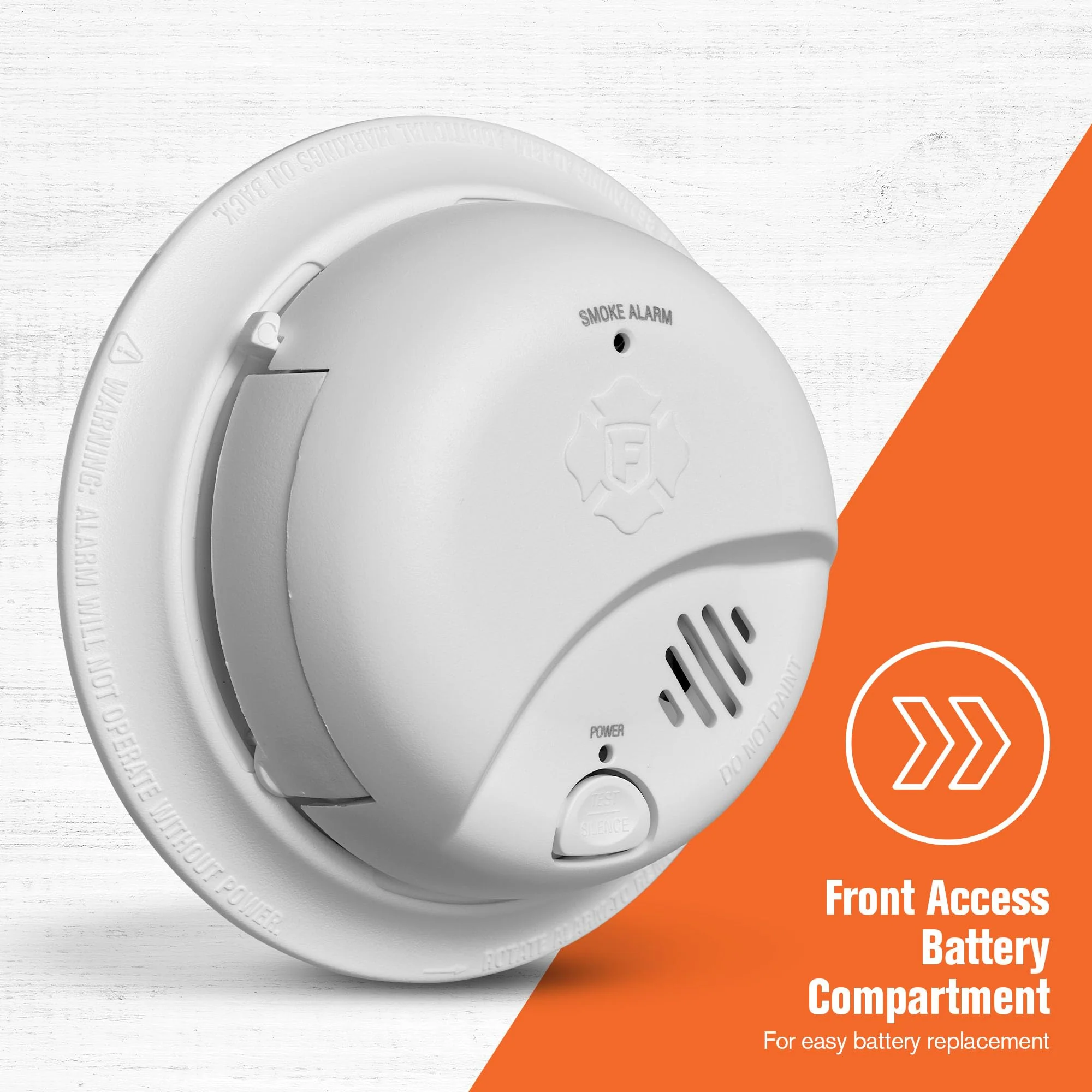 First Alert SMI100, Battery-Operated Smoke Alarm, 2-Pack Precision Detection - Image 2