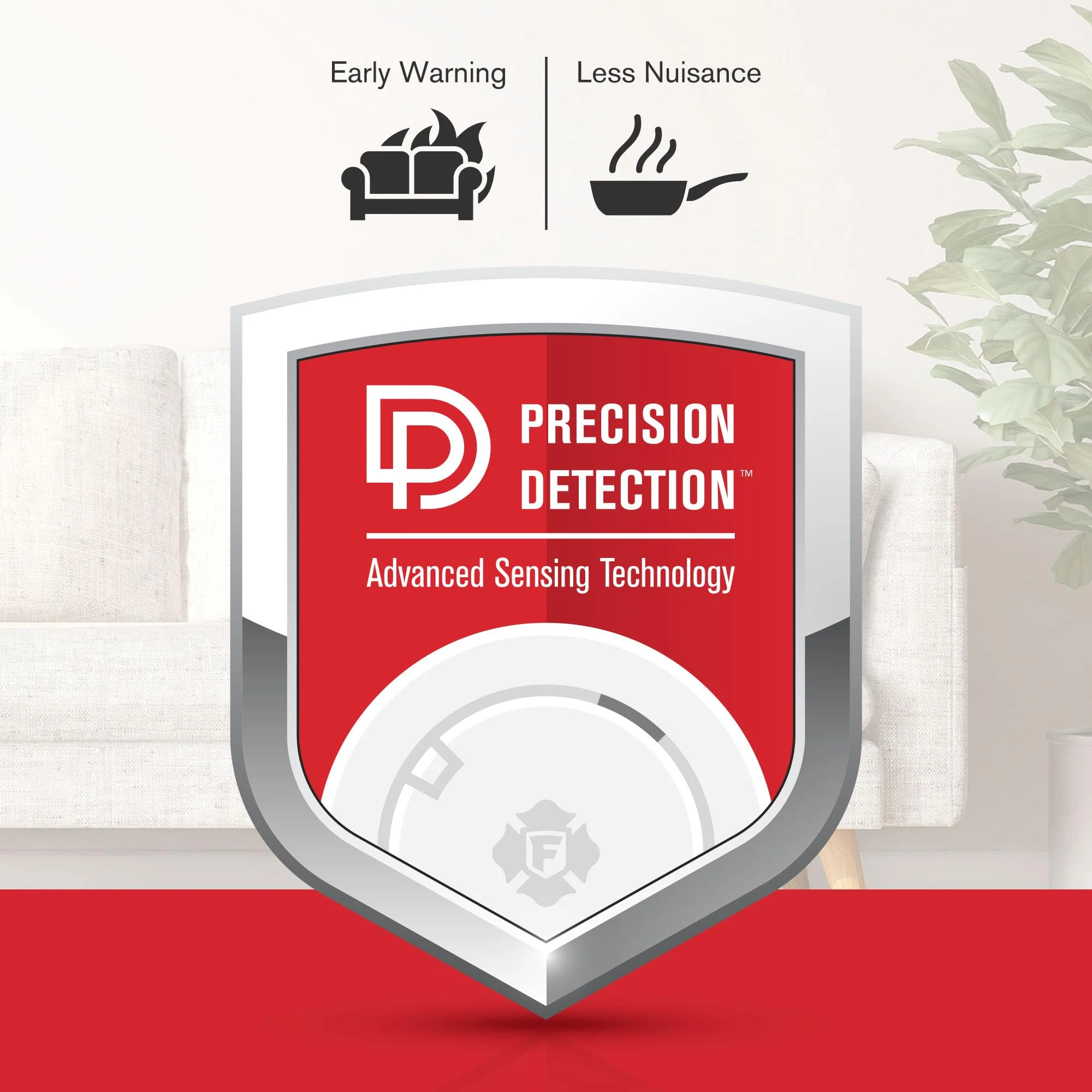 First Alert SMI100, Battery-Operated Smoke Alarm, 2-Pack Precision Detection - Image 5