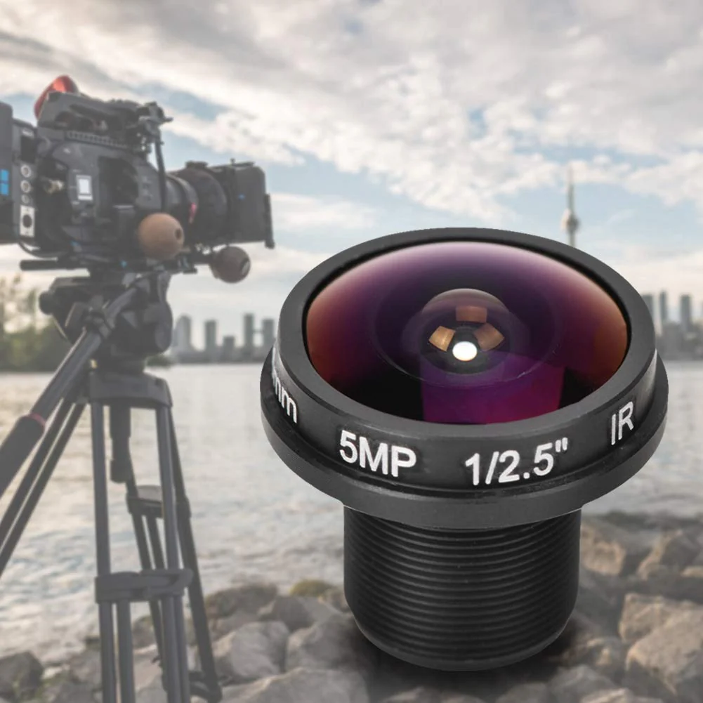 Fisheye Lens, CCTV Lens 1.8mm 180° Wide Angle Board Lens, HD 5mp Fisheye View CCTV Wide Angle Panoramic Camera for CCTV Camera - Image 3