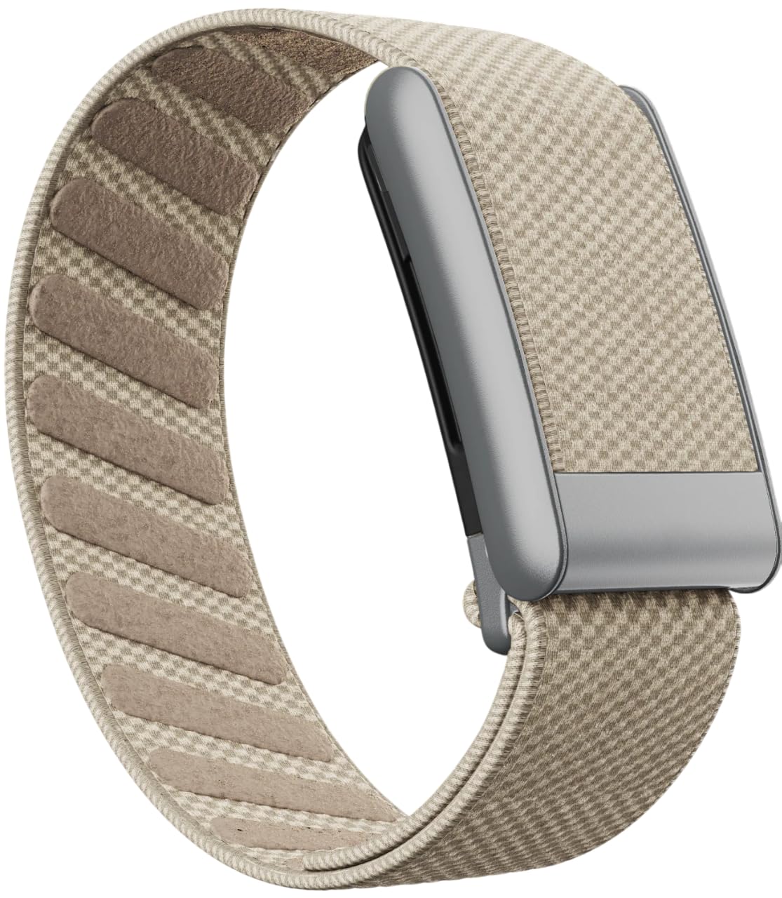 Fitcent Adjustable SuperKnit Wristband Compatible with WHOOP 5.0 WHOOP MG LIFE, SuperKnit Bands with Stainless Steel U Shape for WHOOP LIFE ECG Starlight - Image 2