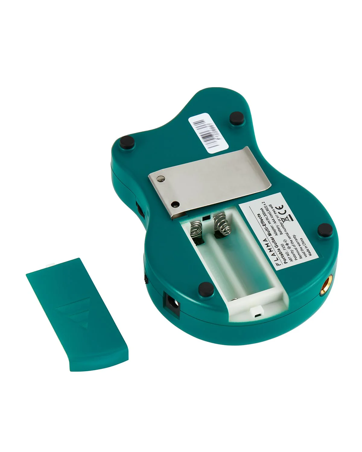 FLAMMA FX50 Practice Guitar Pedal Multi Effects Pedal Mini Portable with 40 Drum Rhythms15 Effects 32 Patches Tuner Function Support Both Corded and Battery Powered FX50 Green - Image 9