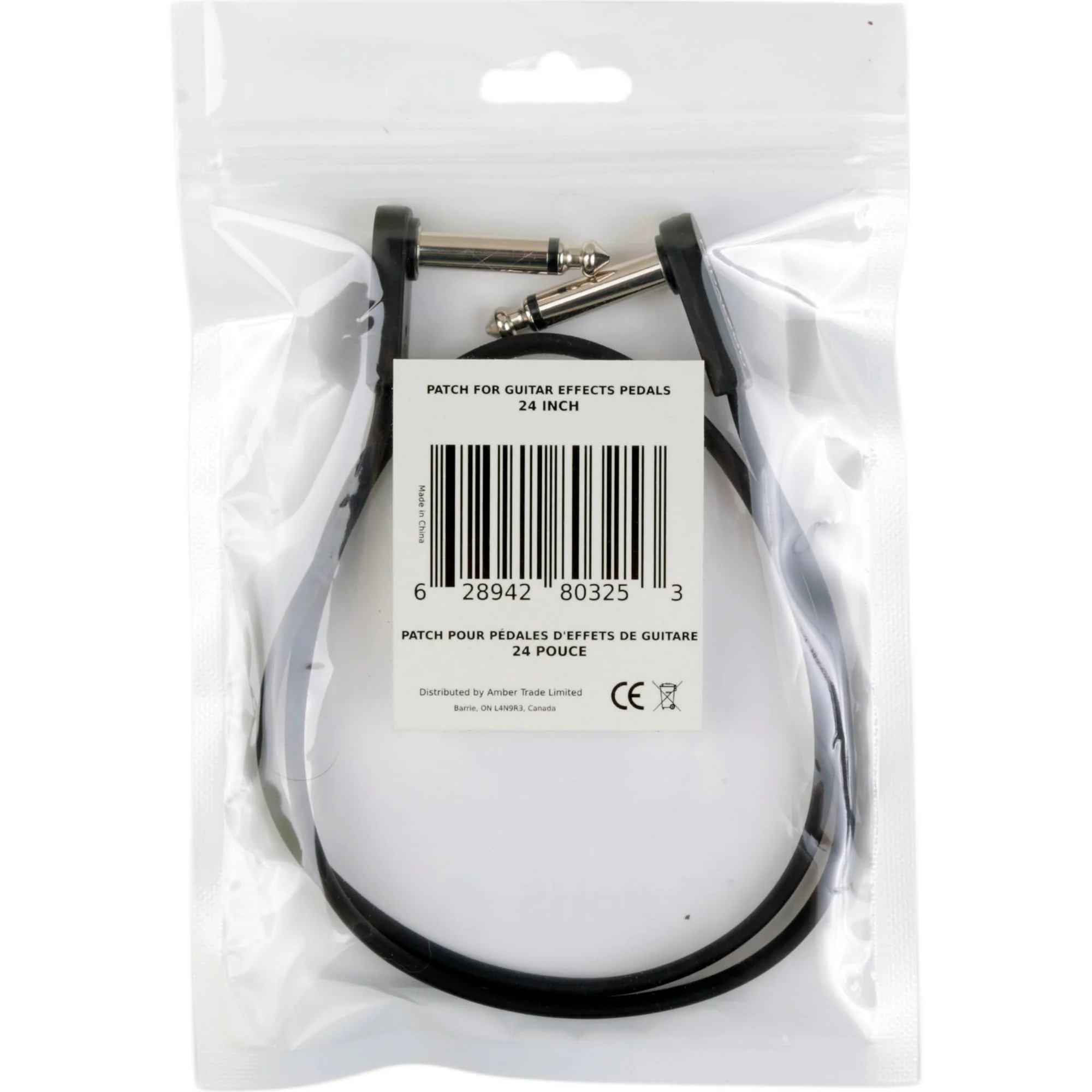 Flat Patch Cable for Guitar Effects Pedals - Space-Saving and Reliable Pedalboard Connection (24-inch) 24-inch - Image 7