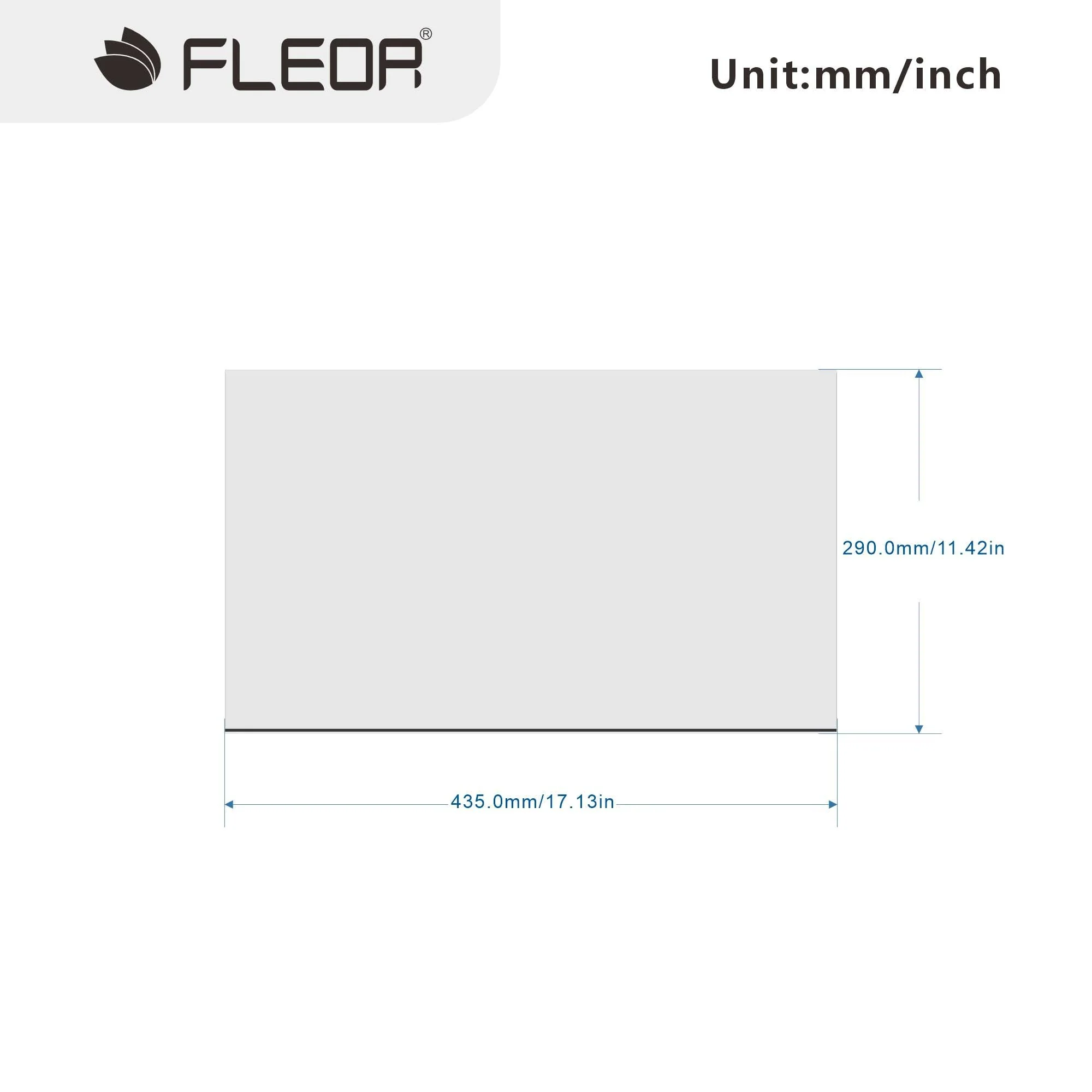 FLEOR 11.4 x 17 Inch Blank Guitar Bass Pickguard Sheet DIY Guitar Pickguard Backplate Scratch Plate Material,4Ply Brown Tortoise Shell 4ply Brown Tortoise Shell - Image 2