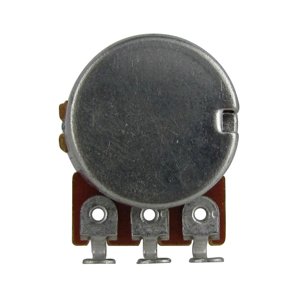 FLEOR 2pcs Small Size A250K Guitar Pots Knurled Split Shaft Potentiometers Audio Taper Short Shaft - Image 4