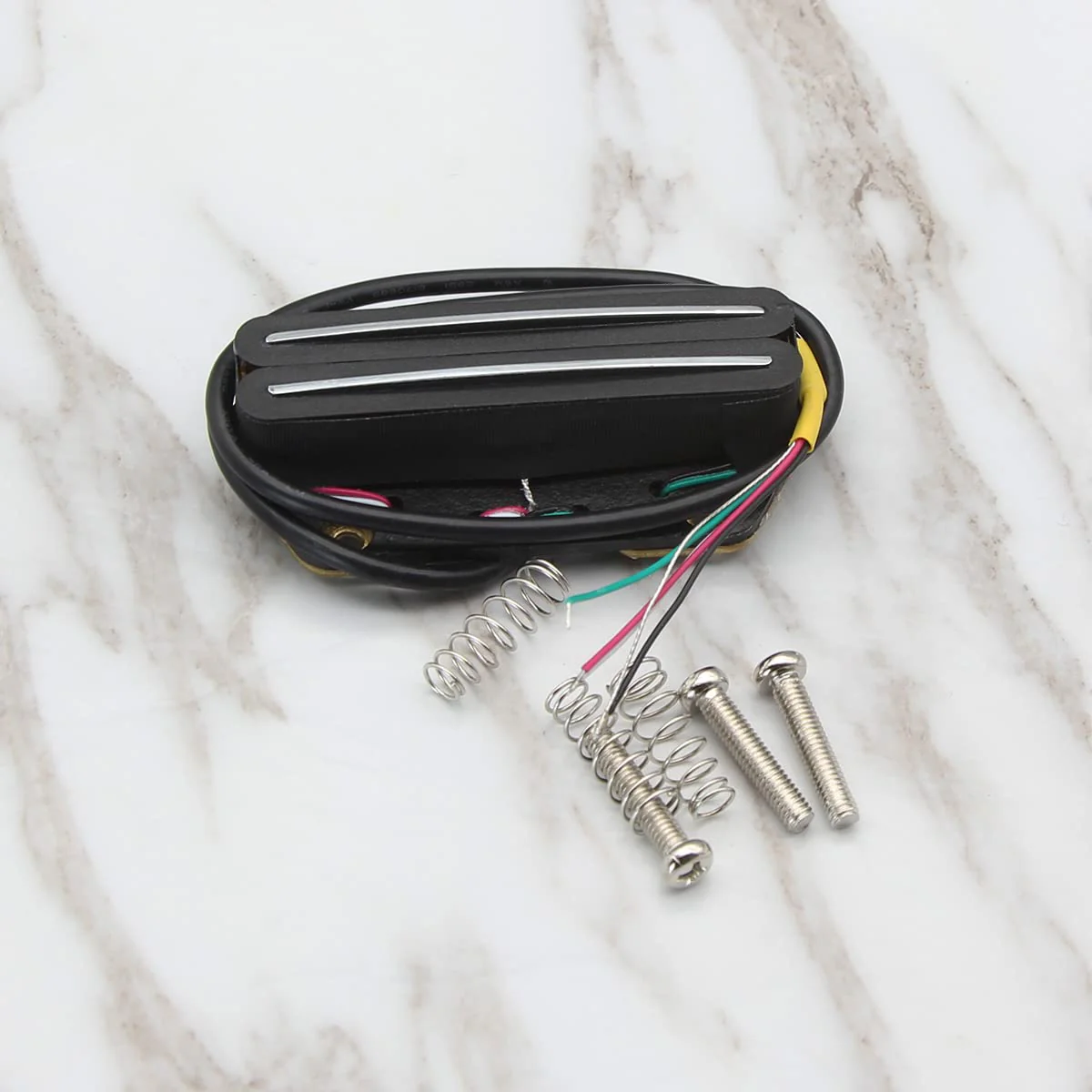 FLEOR Alnico 5 Tele Pickup Hot Rail Humbucker Bridge Pickup 12-13K Fit Fender Tele Guitar Part - Image 3