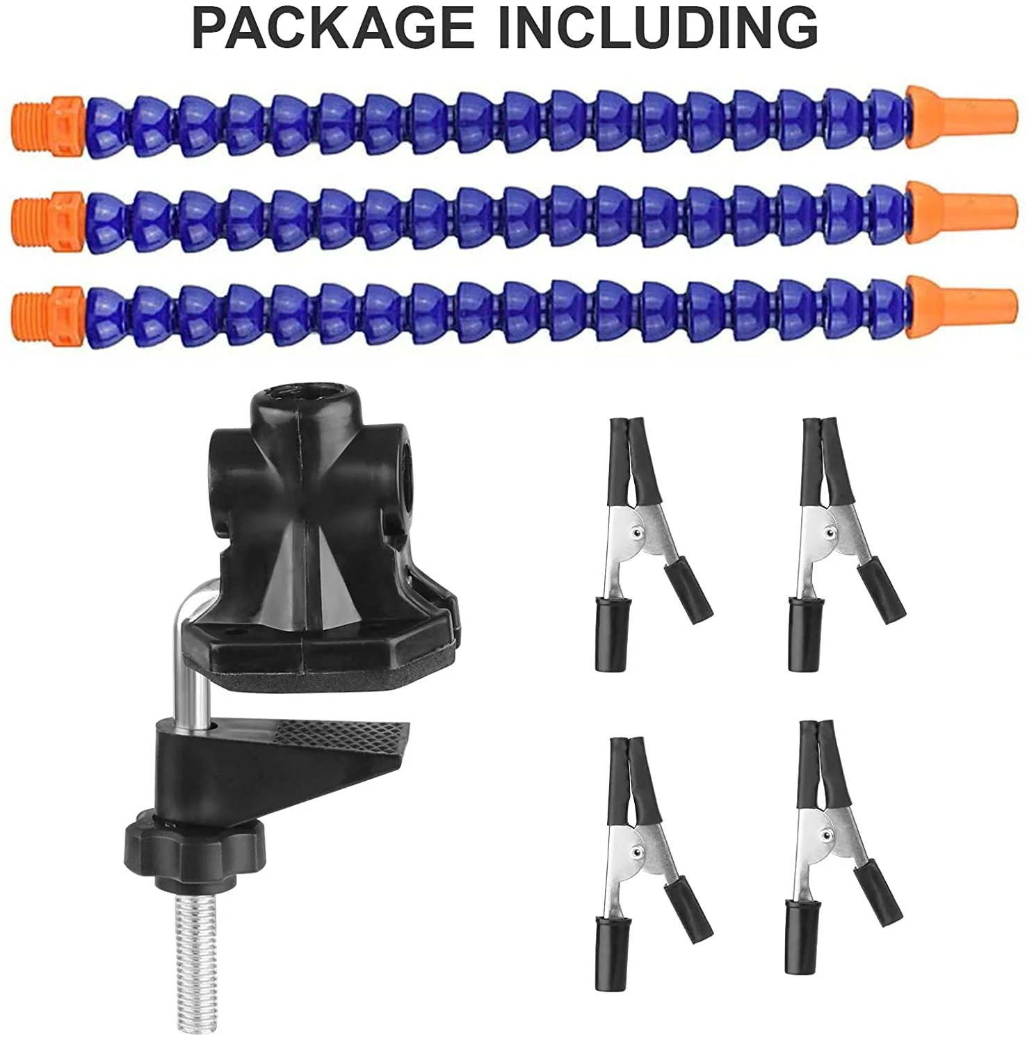 Flexible Helping Hands Soldering, Third Hand Soldering Station, Simple Design for Easy Operation (Three Flexible Arms, 5cm Adjustable Clamp Clip) - Image 7
