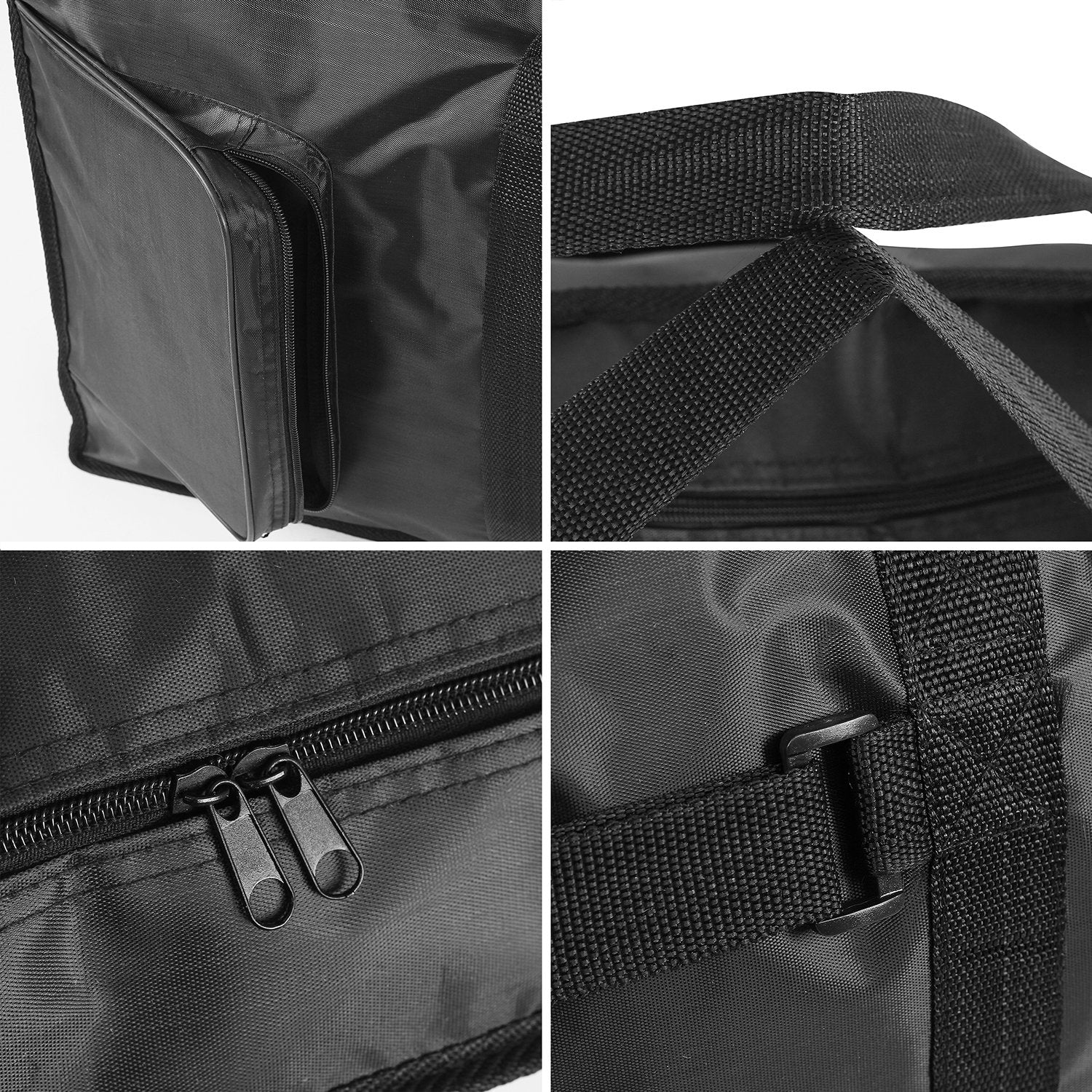 Flexzion Piano Keyboard Gig Bag (61 Key Note) Digital Electronic Keyboard Waterproof Soft w/Carrying Handle, Pockets, Adjustable Shoulder Strap, Music Storage Accessories for Concert Tour Travel - Image 4