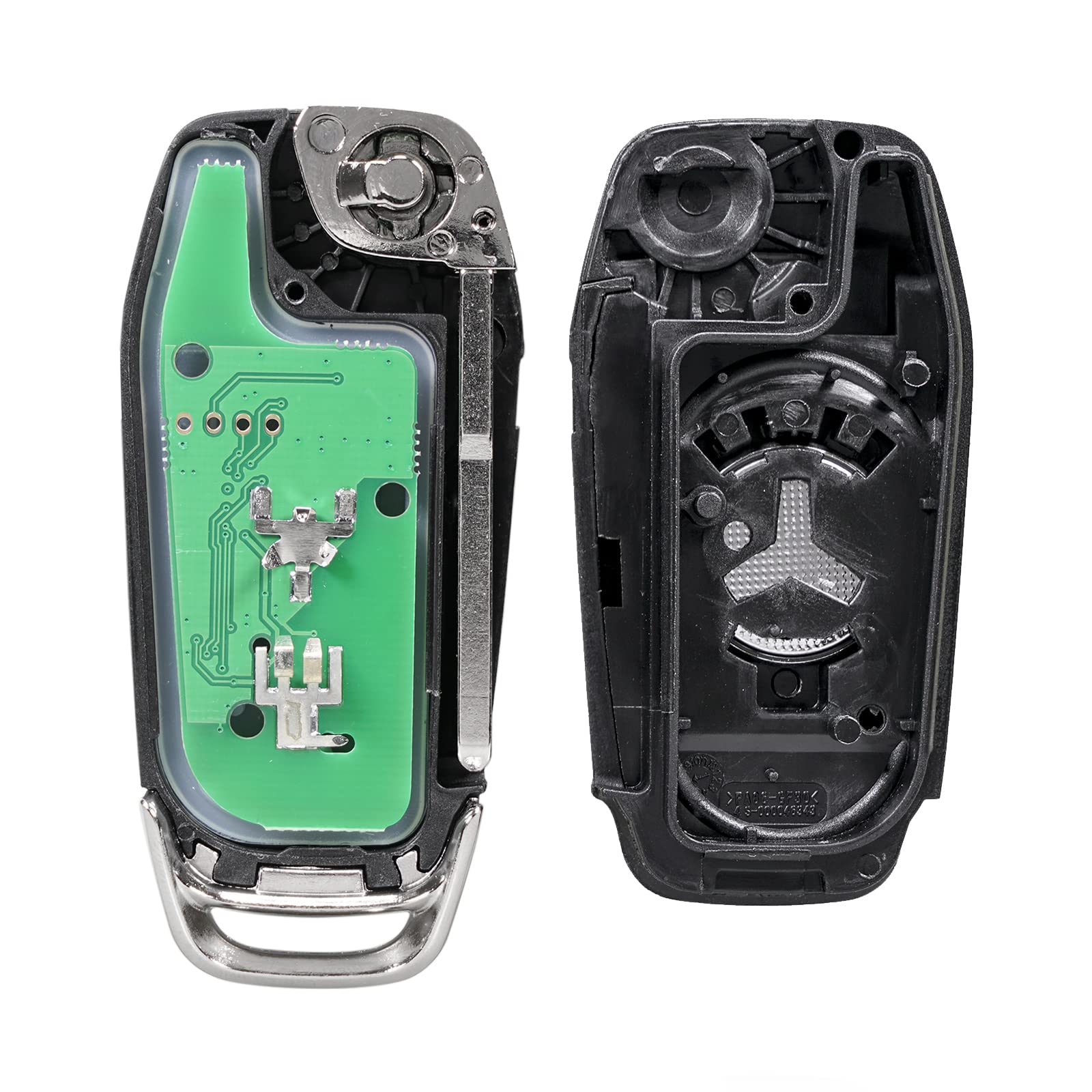 Flip Key Fob Replacement Fits for 2015 2016 Ford F150 Key Fob F250 F350 2017 2018 2019 2020 Explorer (2016-2022) F350 F450 Ranger Ecosport Bronco Keyless Entry Remote Fob N5F-A08TAA (Pack of 2) - Image 6