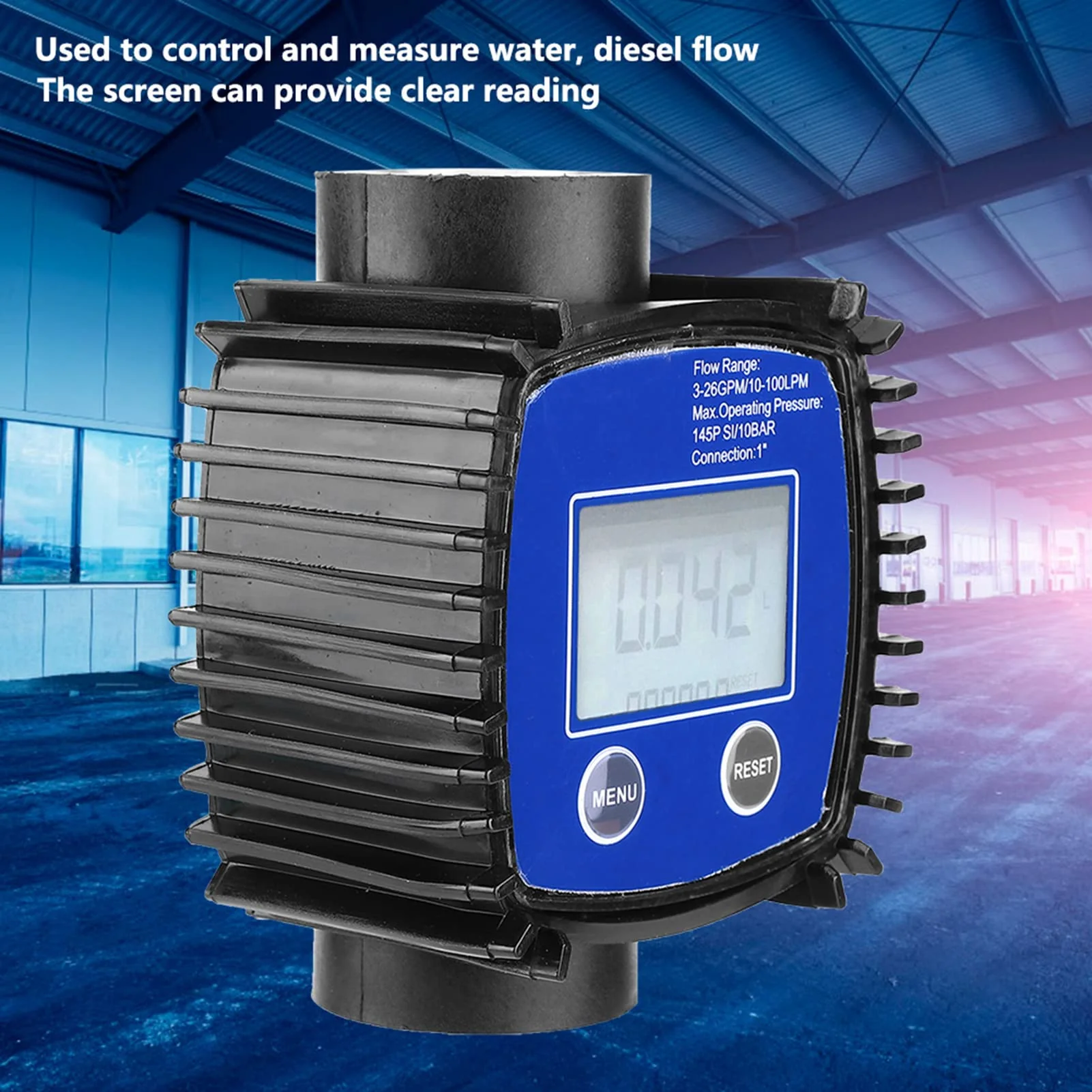 Flow Meter, Flow Meter, Digital Display, Water Flowmeter, Flow Meter, 1 Inch Internal Thread, For Controlling and Measuring Water, Flow Meter - Image 4