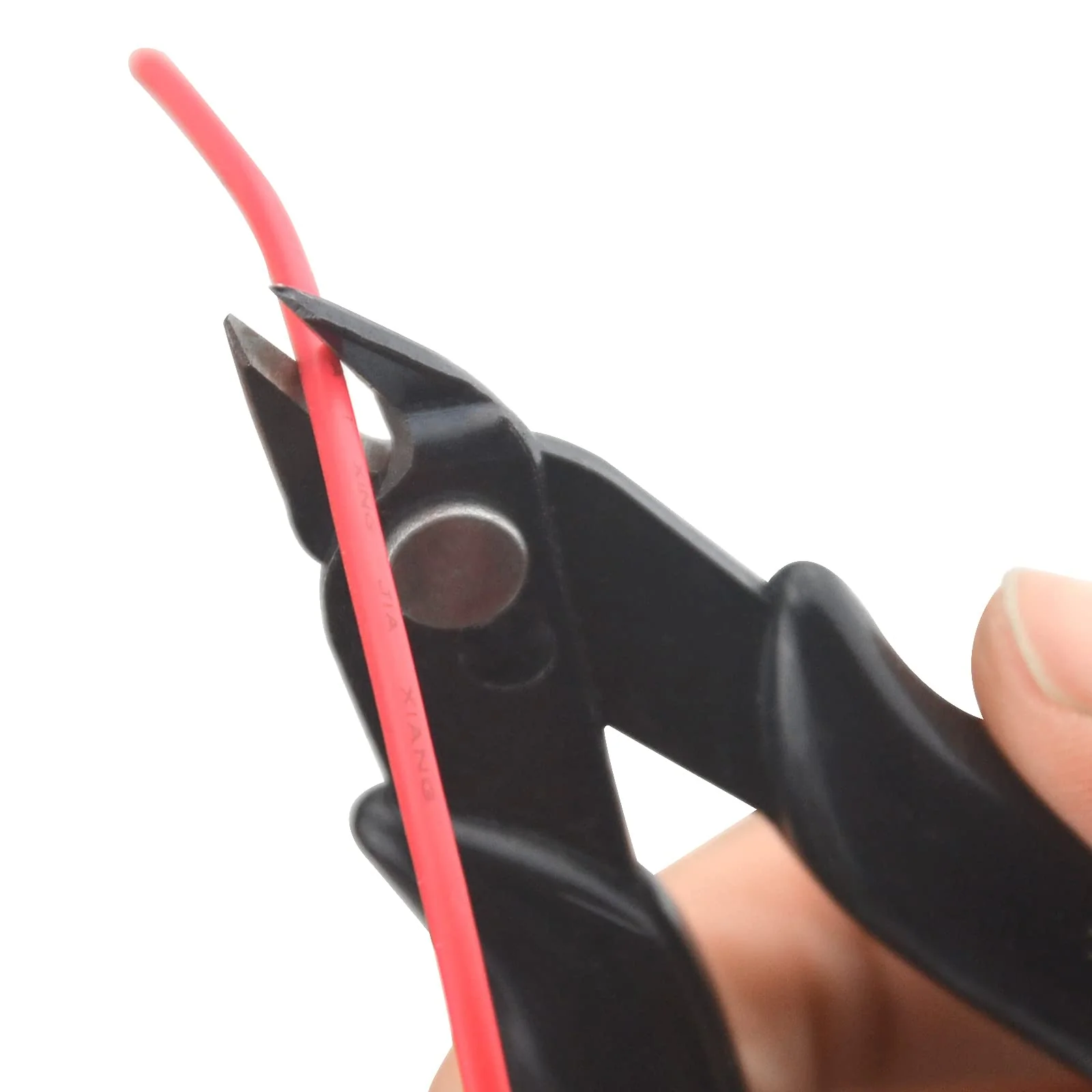 Flush Cutter Pliers 5Pcs Micro Wire Cutters with Spring Wire Cutters Precision Electronic Mini Cutting Pliers for Ultra-fine Cutting Needs Electronics Crafts Black 5Pack - Image 8