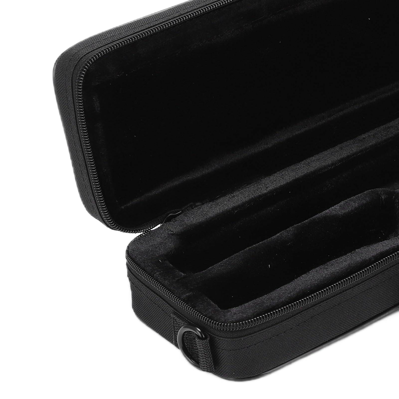 Flute Case Carrying Bag, Black Oxford Cloth Waterproof Flute Carrying Bag Wear Resistant Lightweight Portable Flute Storage Bag with Adjustable Shoulder Strap for 16 Holes Flute, 15.5 x 4.7 x 2.7in - Image 7